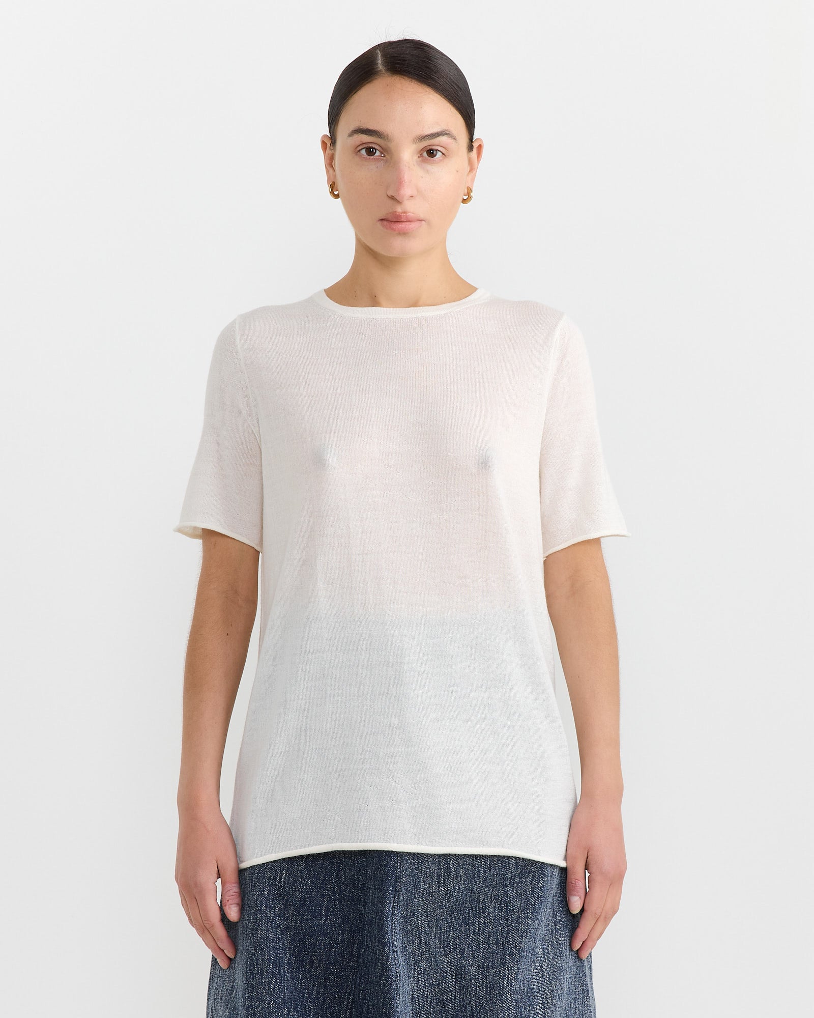 Lauren Manoogian Super Fine Tee White - White / 1 (265806)