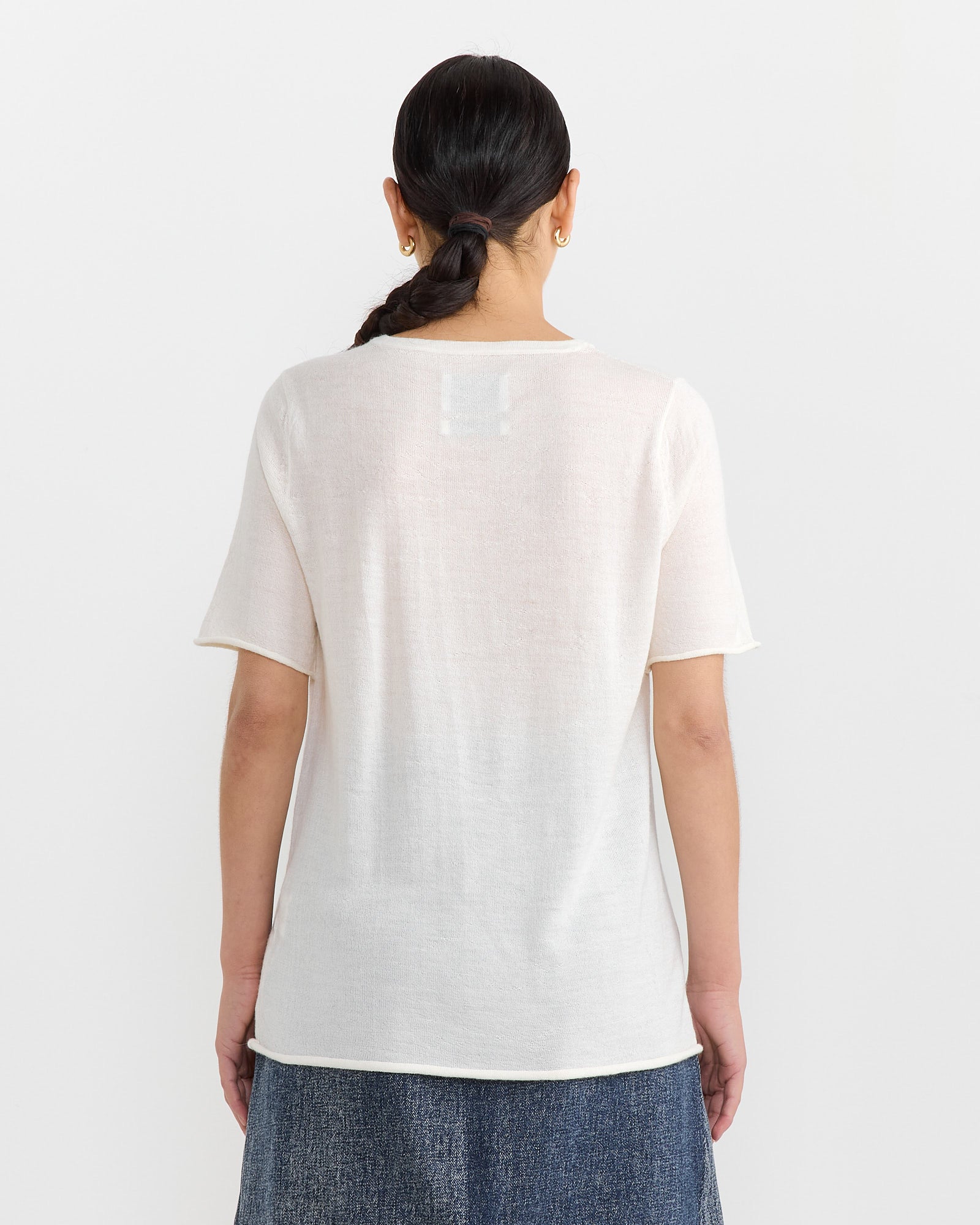 Lauren Manoogian Super Fine Tee White - White / 1 (265806)