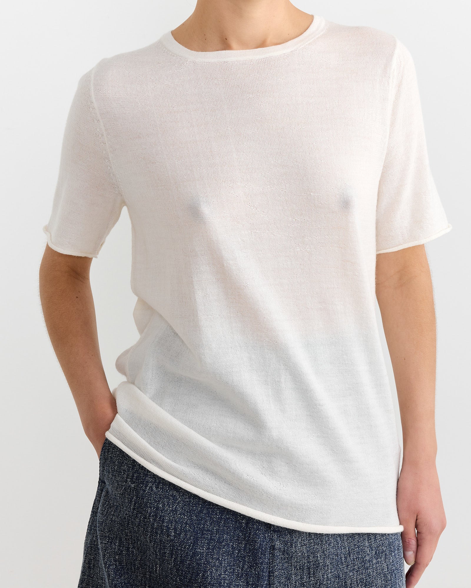 Lauren Manoogian Super Fine Tee White - White / 1 (265806)