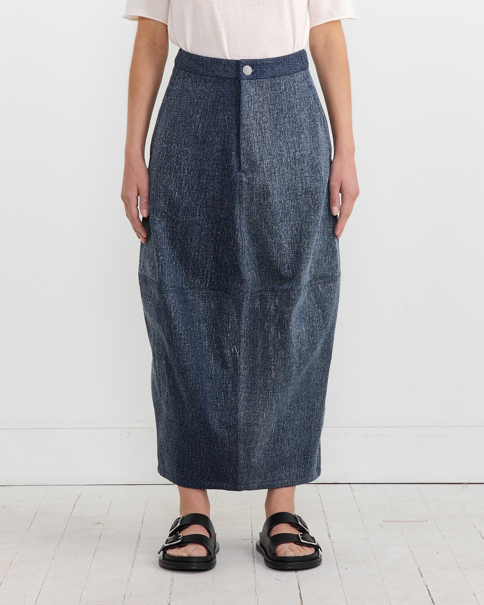 Lauren Manoogian Structure Jean Skirt Indigo - Indigo / 1 (265811)