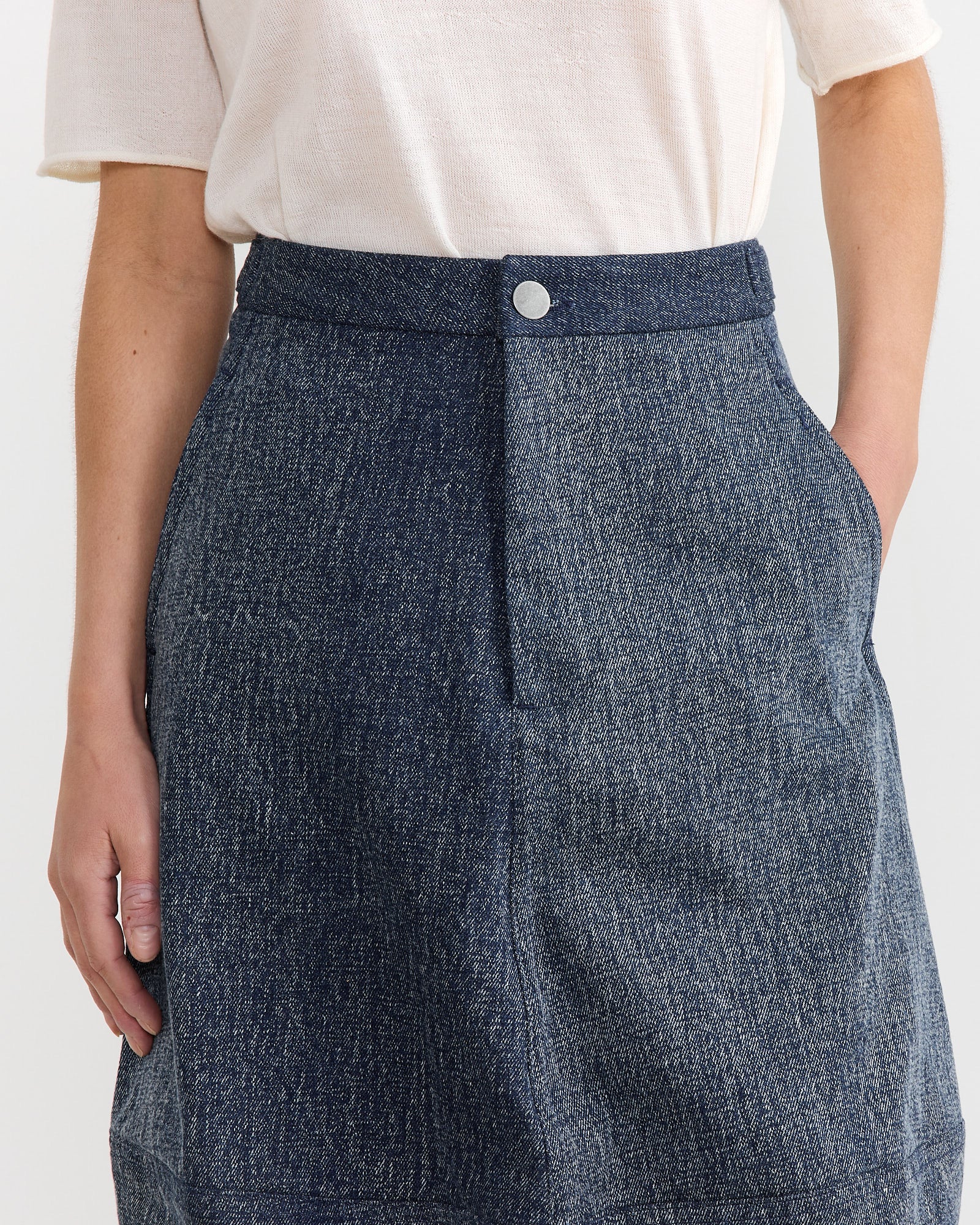 Lauren Manoogian Structure Jean Skirt Indigo - Indigo / 1 (265811)