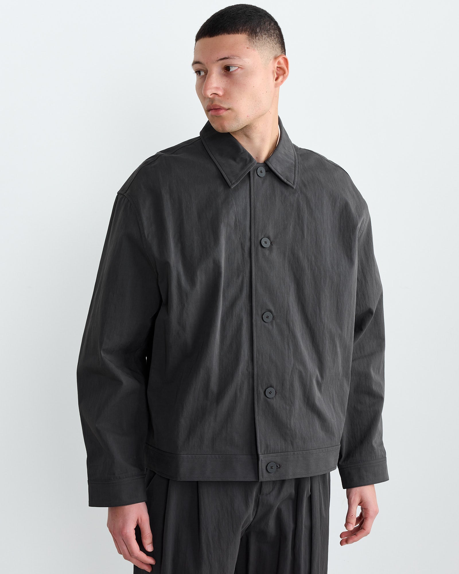 Studio Nicholson Numa Jacket Oil - Oil / L (266090)