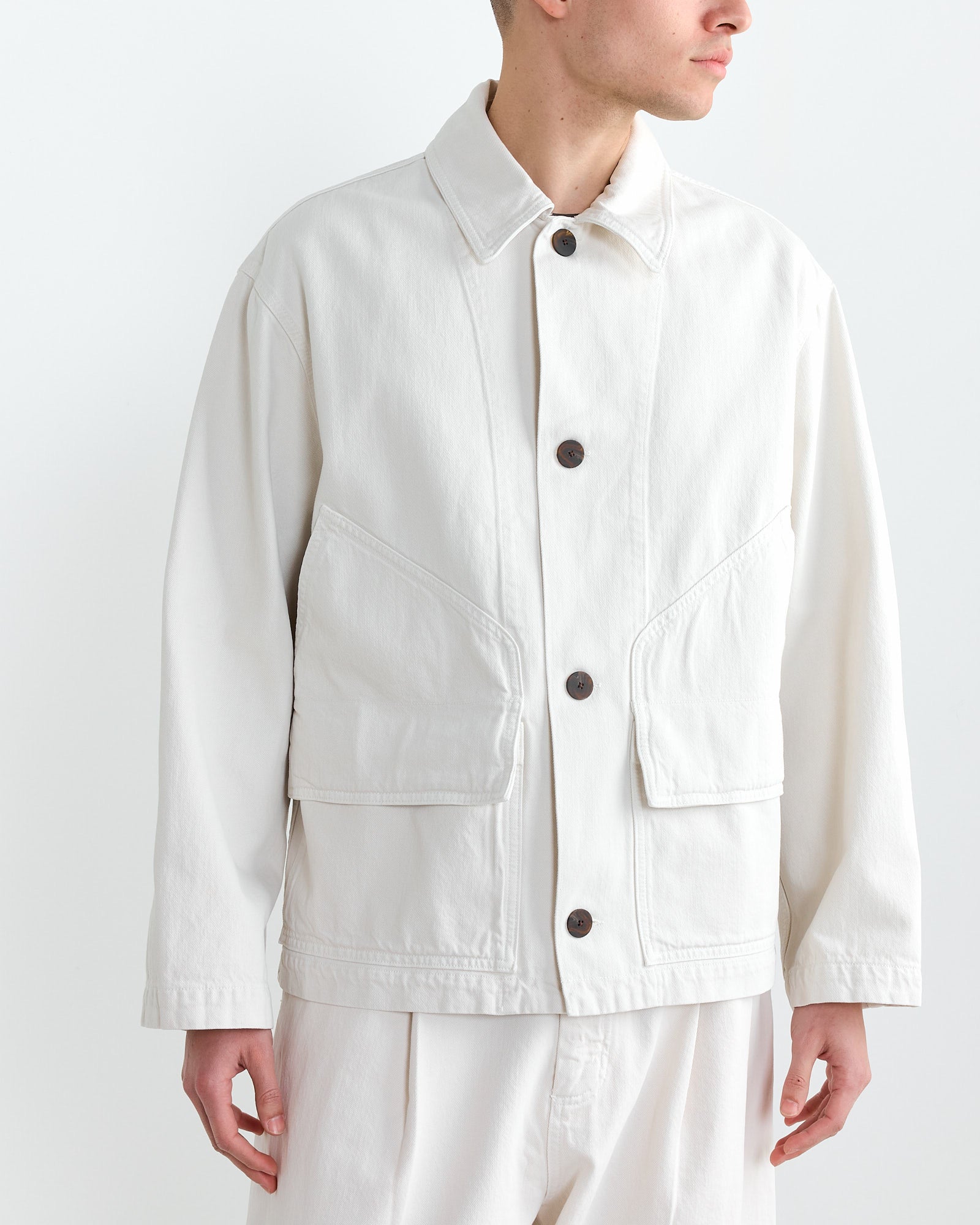 Studio Nicholson Beckett Jacket Ice - Ice / L (266102)