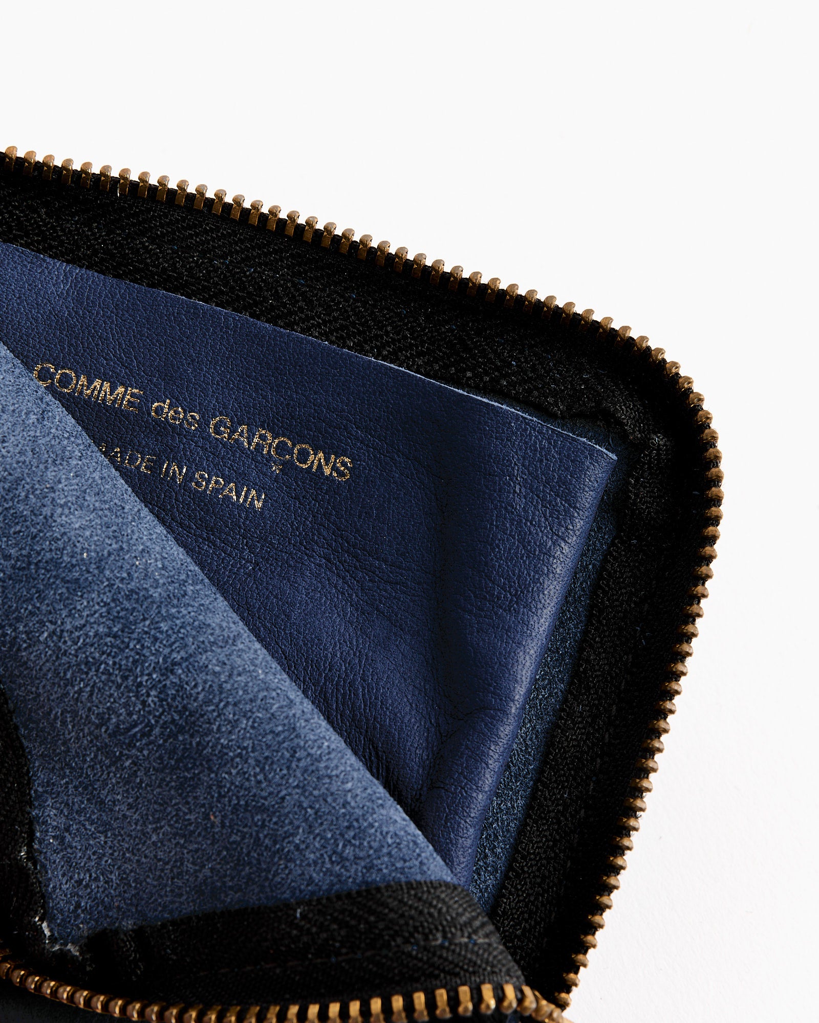 CDG SA3100WW Washed Wallet Navy - Navy / OS (266134)