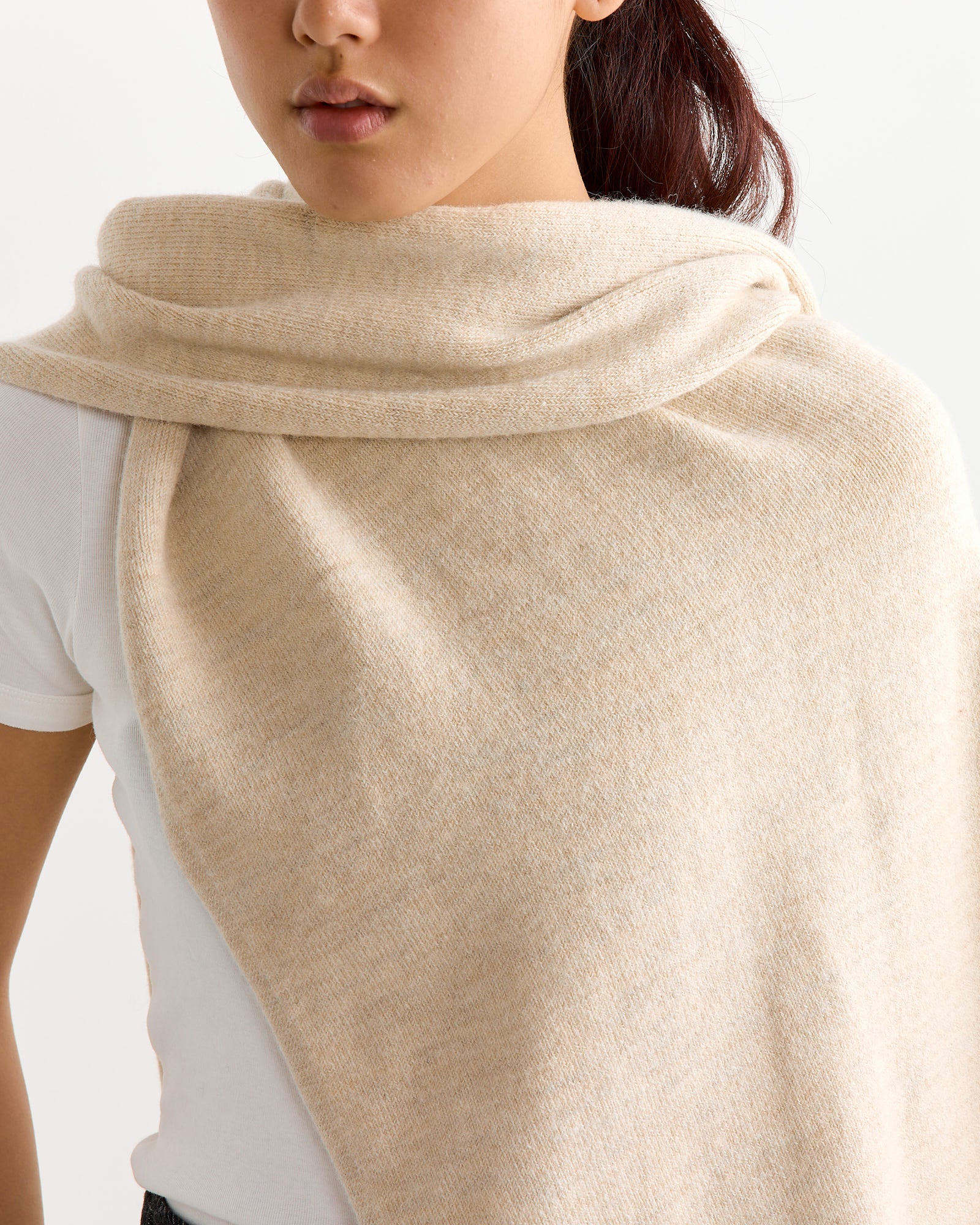 Lauren Manoogian Sleeves Wrap - Ecru - OS - Default Title (266374)