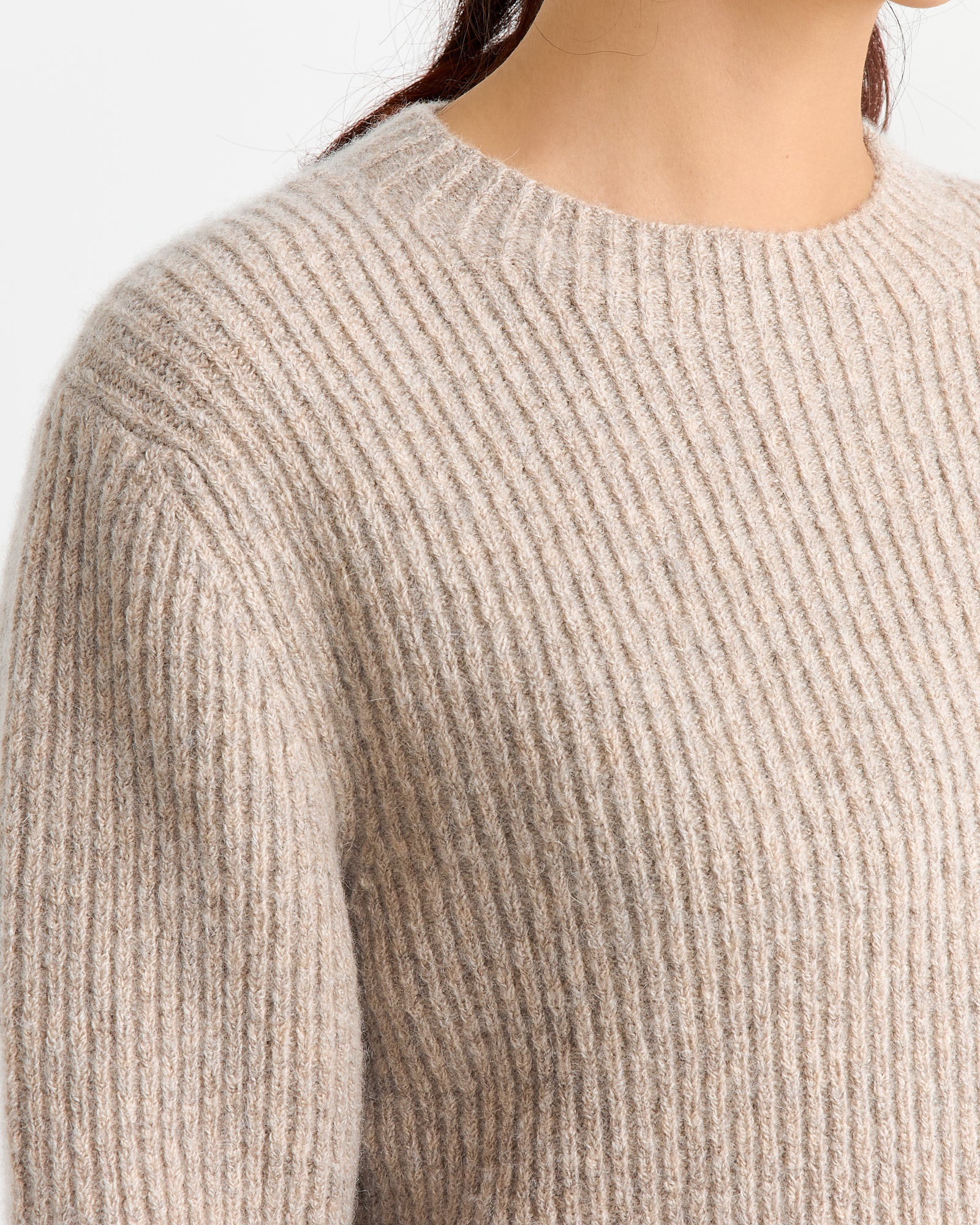 Lauren Manoogian Soft Rib Crewneck Dust - Dust / 1 (266382)