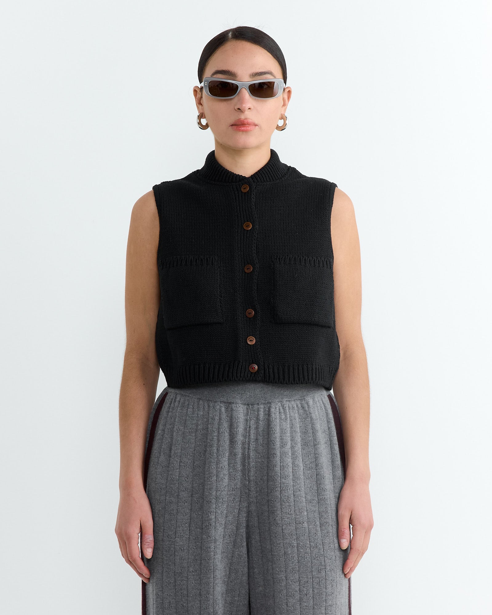 Cordera Cotton Waistcoat - Black - OS - Default Title (266387)