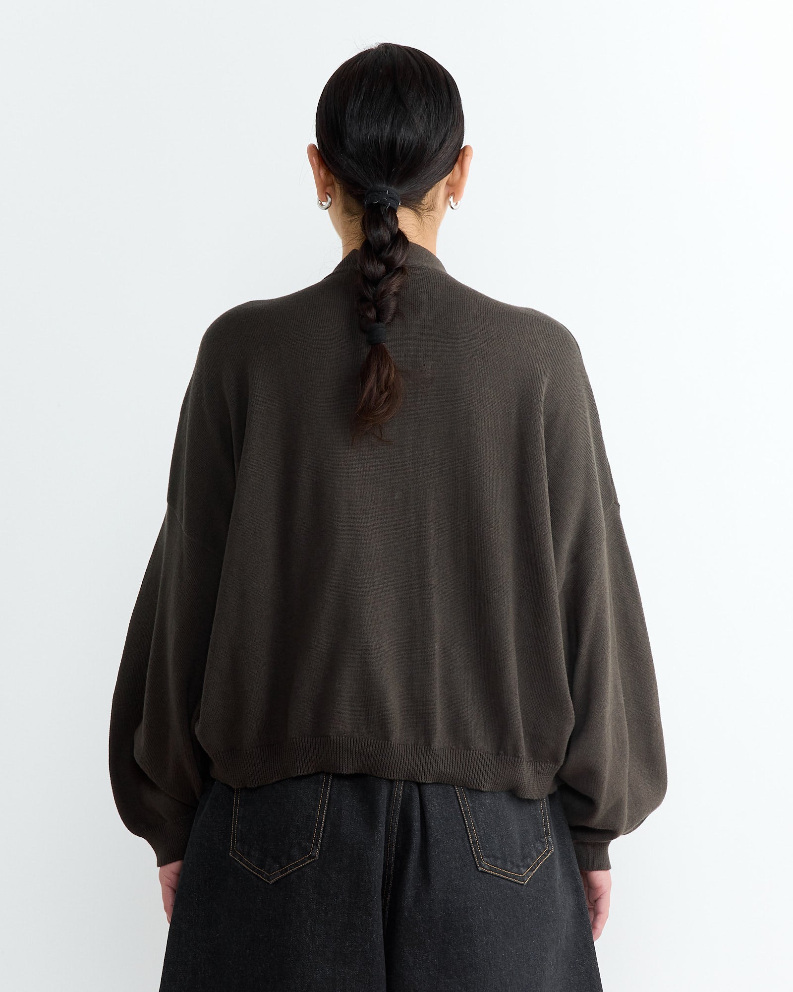 Cordera Cotton & Cashmere Cardigan - Dark Moss - OS - Default Title (266388)