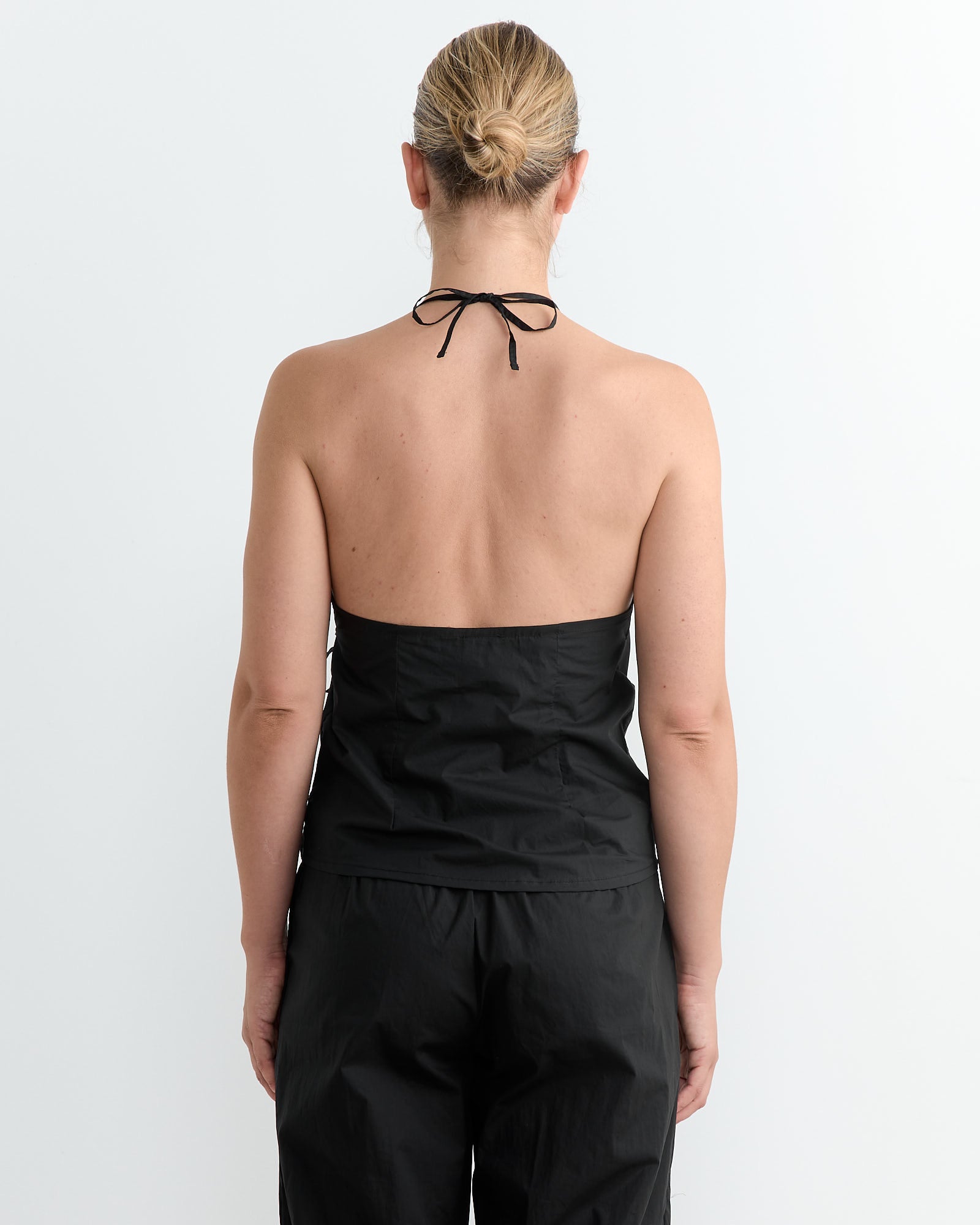 Deiji Studios Drawcord Halter Black - Black / S (266401)