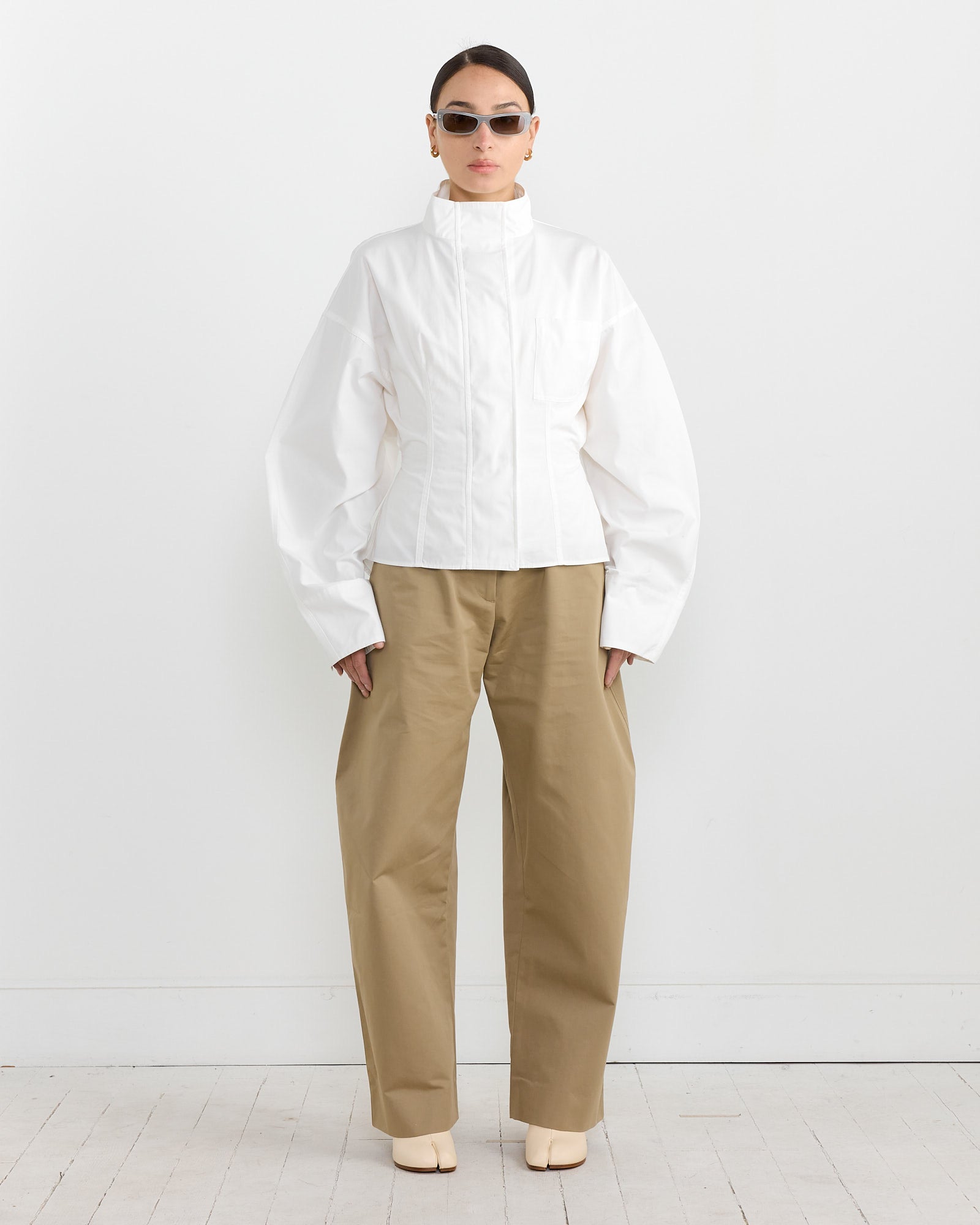 Jacquemus La Chemise Ciro Shirt White - White / 38 (266711)