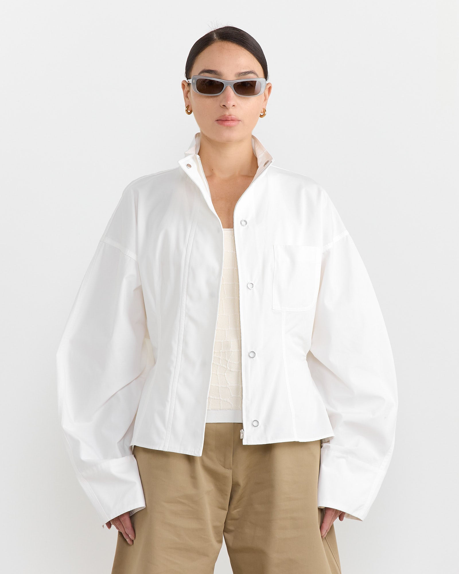 Jacquemus La Chemise Ciro Shirt White - White / 38 (266711)