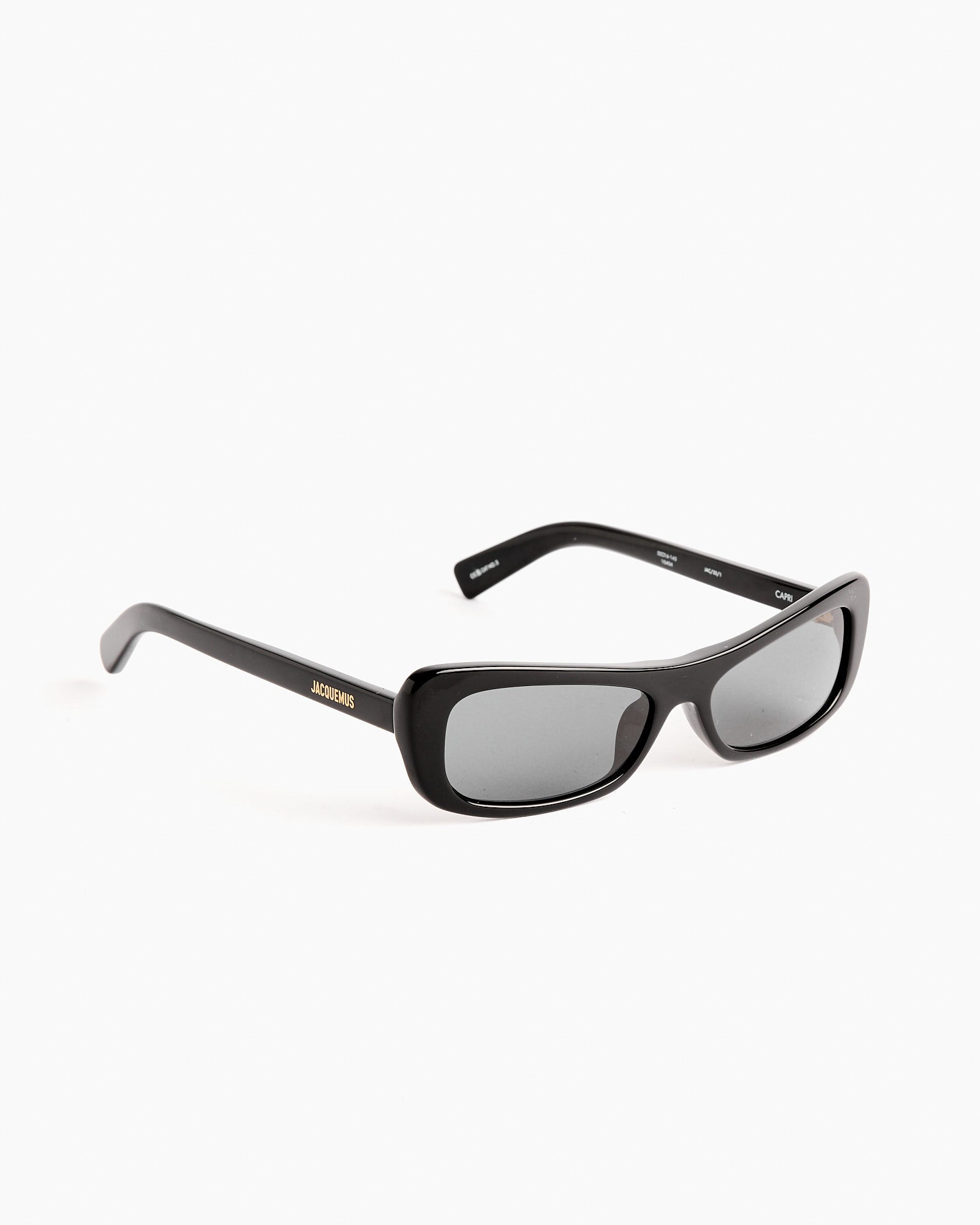 Jacquemus x Linda Farrow Capri Sunglasses Black - Black / OS (266764)