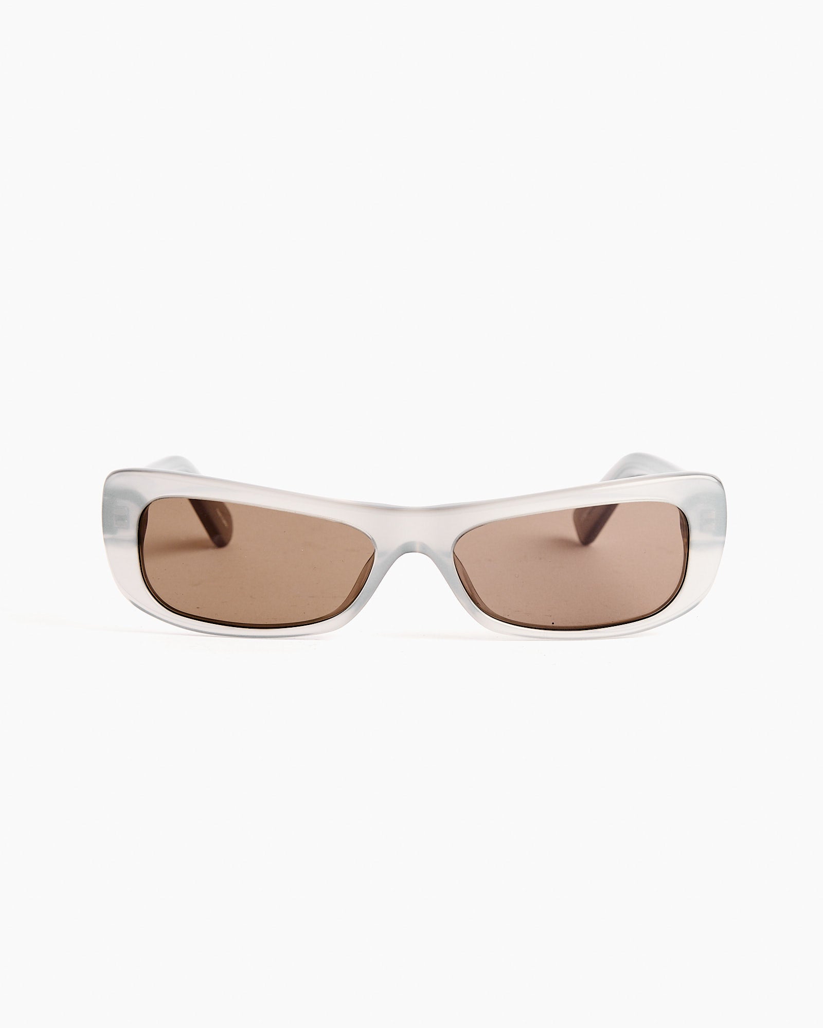 Jacquemus x Linda Farrow Capri Sunglasses Grey - Grey / OS (266765)