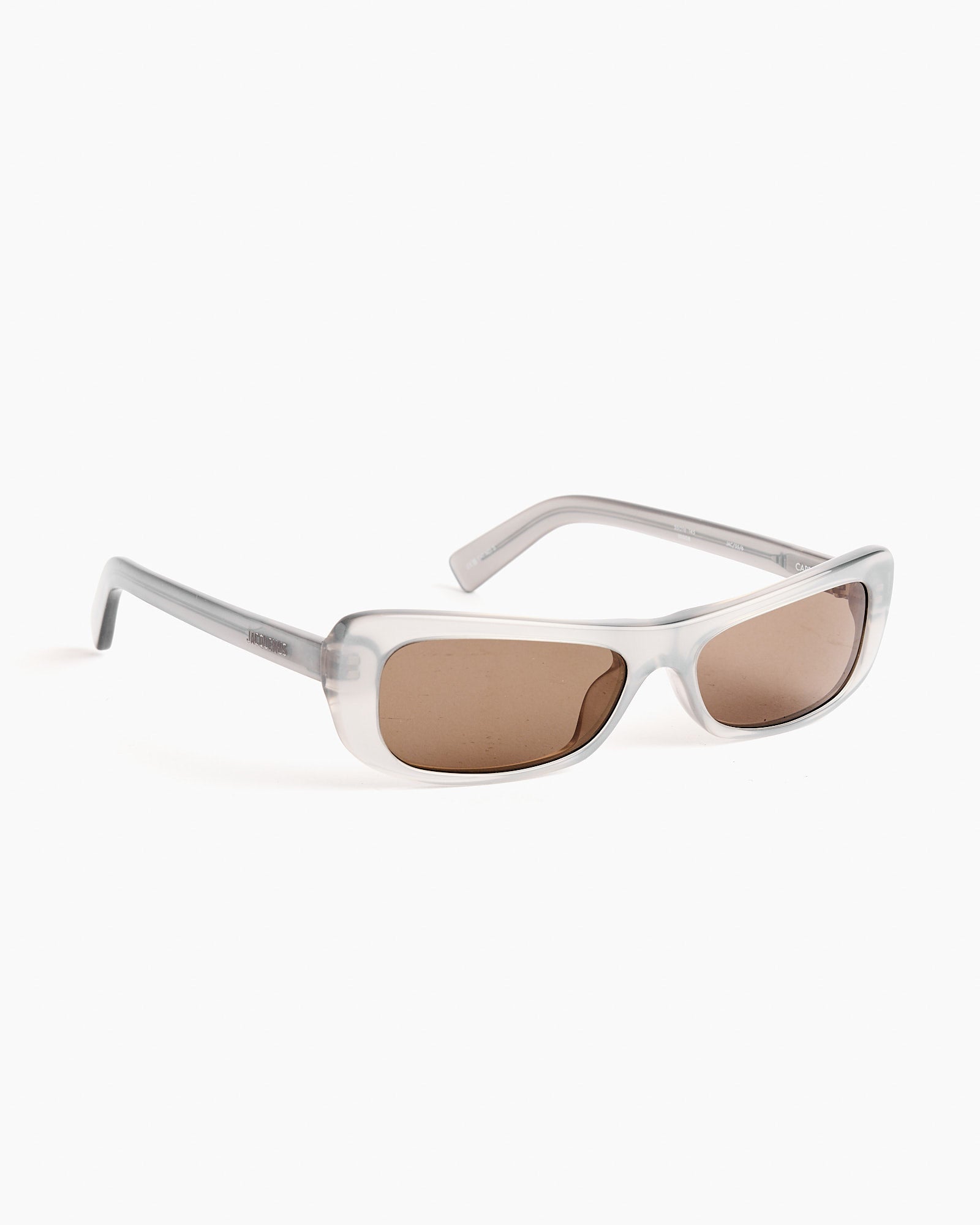 Jacquemus x Linda Farrow Capri Sunglasses Grey - Grey / OS (266765)