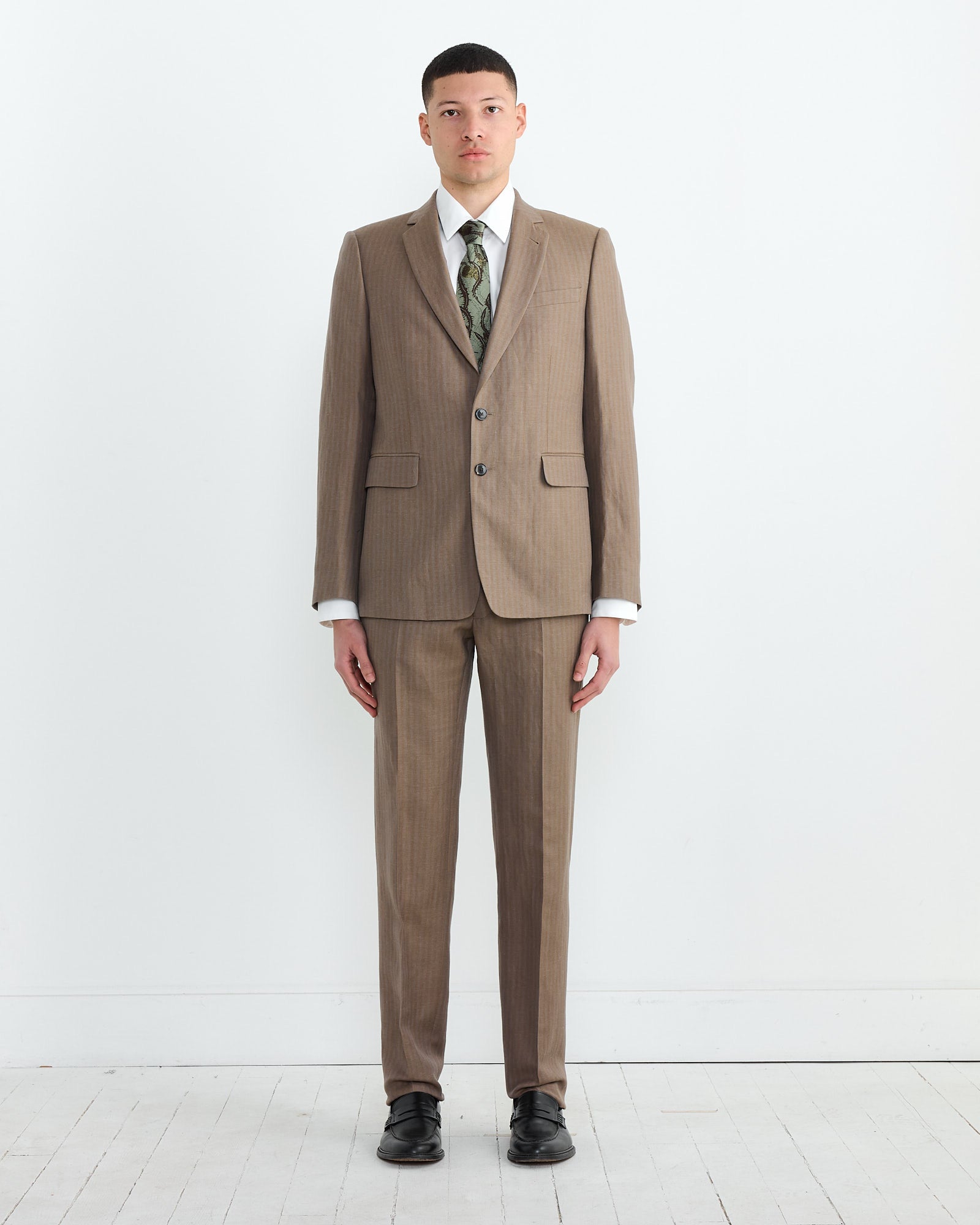 Dries Van Noten Kayne 1307 Suit Tan - Tan / 48 (266898)