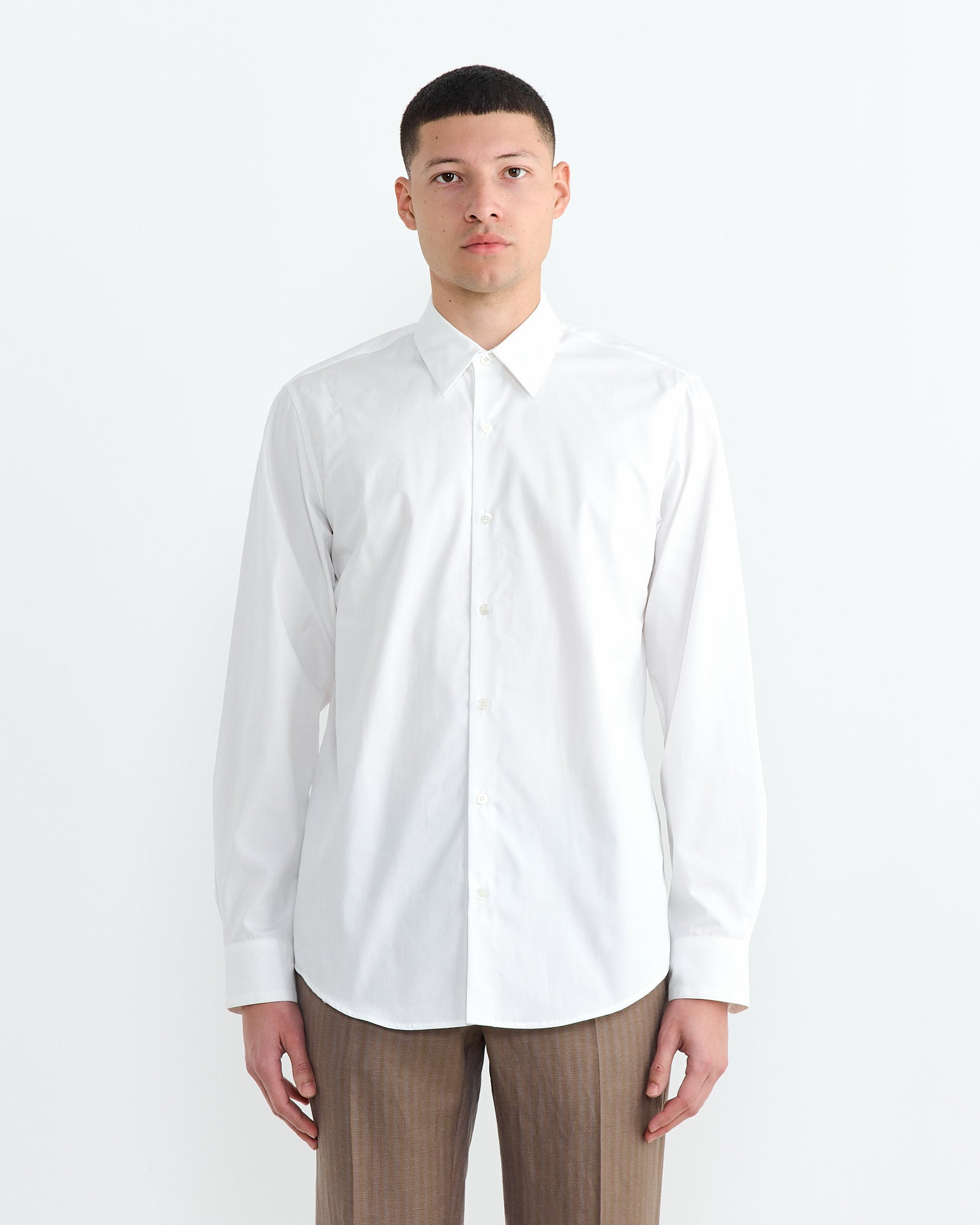 Dries Van Noten Carles 1464 Shirt White - White / 48 (266944)