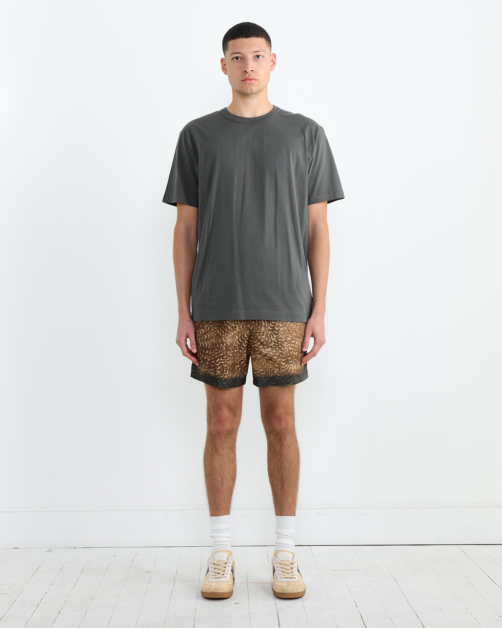 Dries Van Noten Heer 1600 T-Shirt Dark Grey - Dark Grey / M (266996)