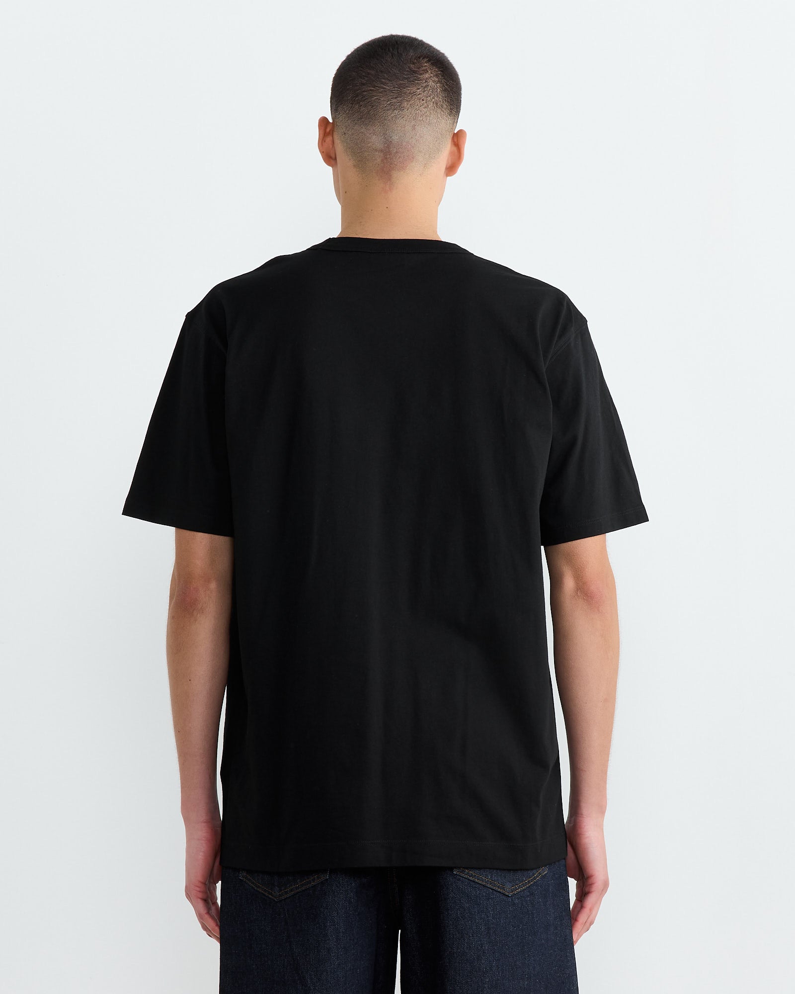 Dries Van Noten Heer 1600 T-Shirt Black - Black / L (267001)