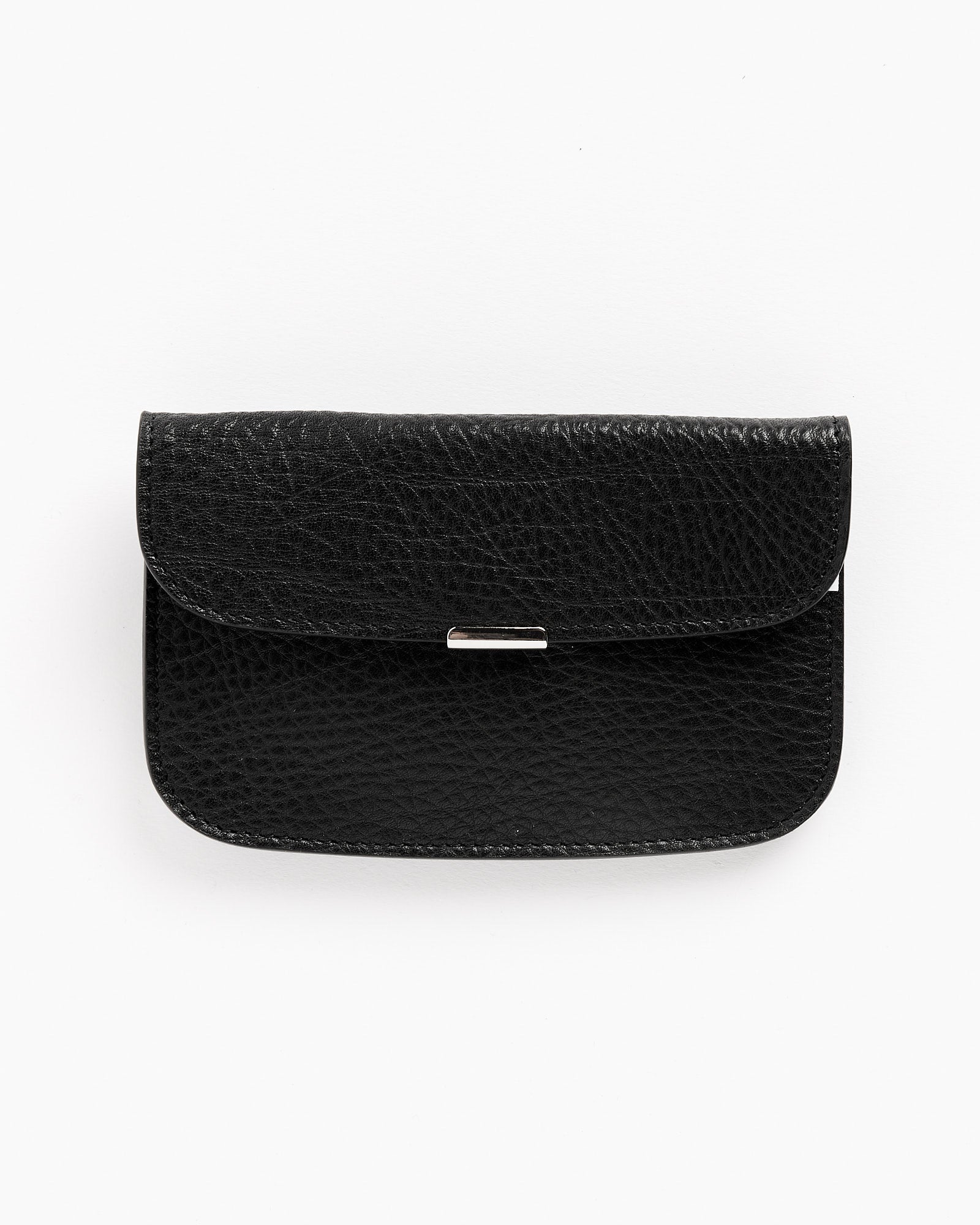 Lemaire Soft Tab Card Holder Coin Purse Black - Black / OS (267199)