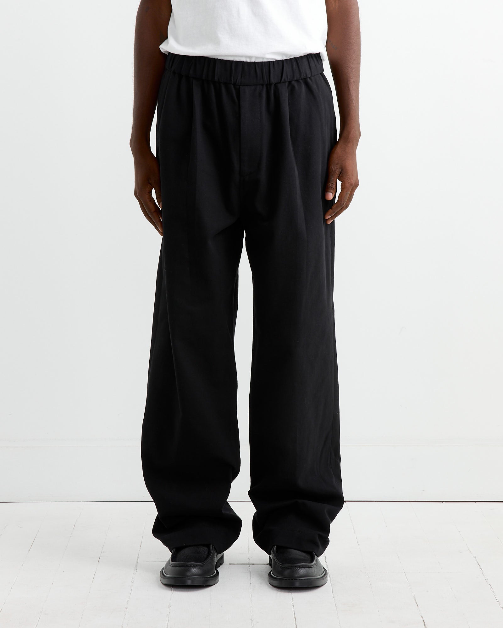 Kogai Pant in 11oz Overdyed Twill Black