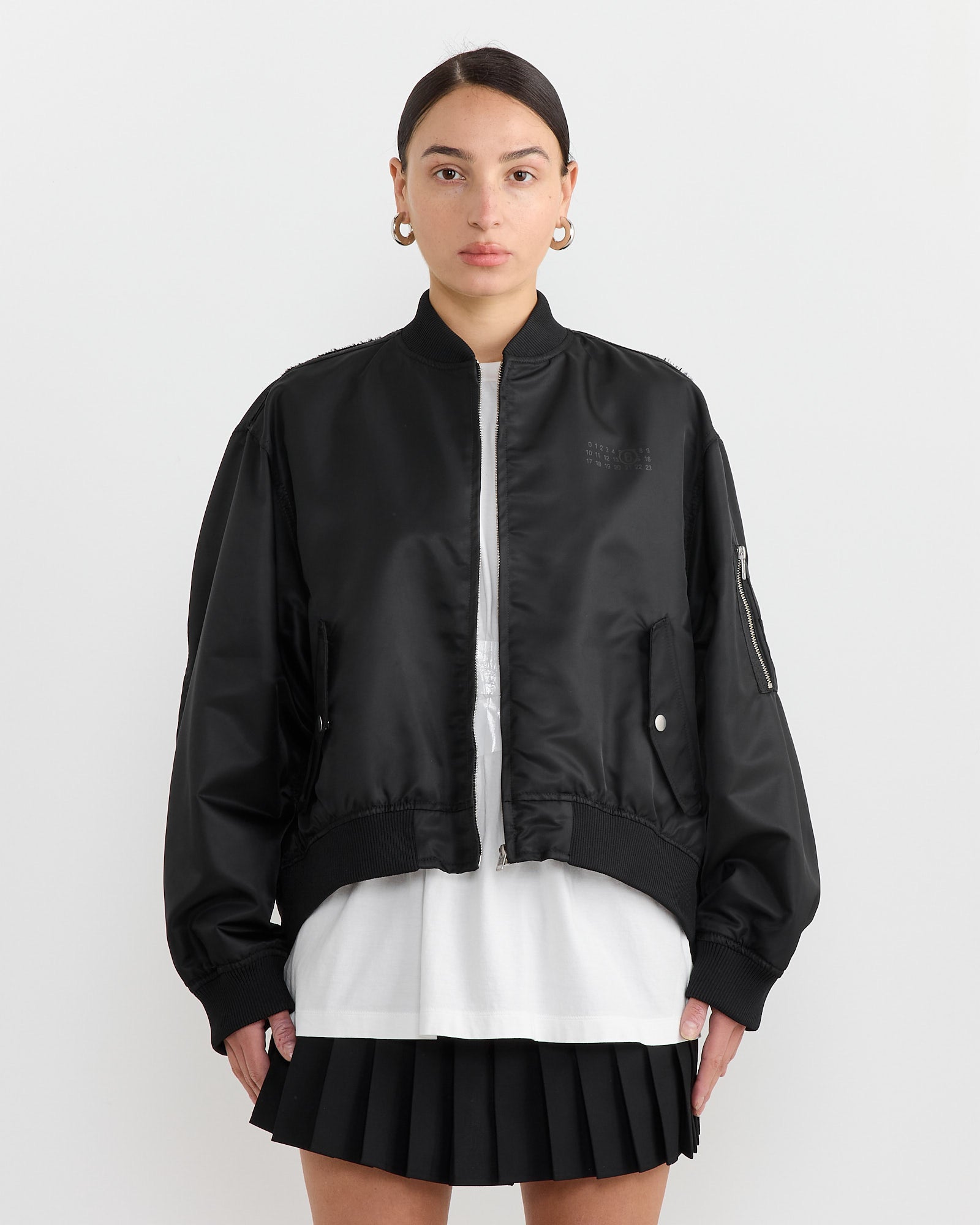 MM6 Sports S52AM0315 Jacket Black - Black / 40 (267447)