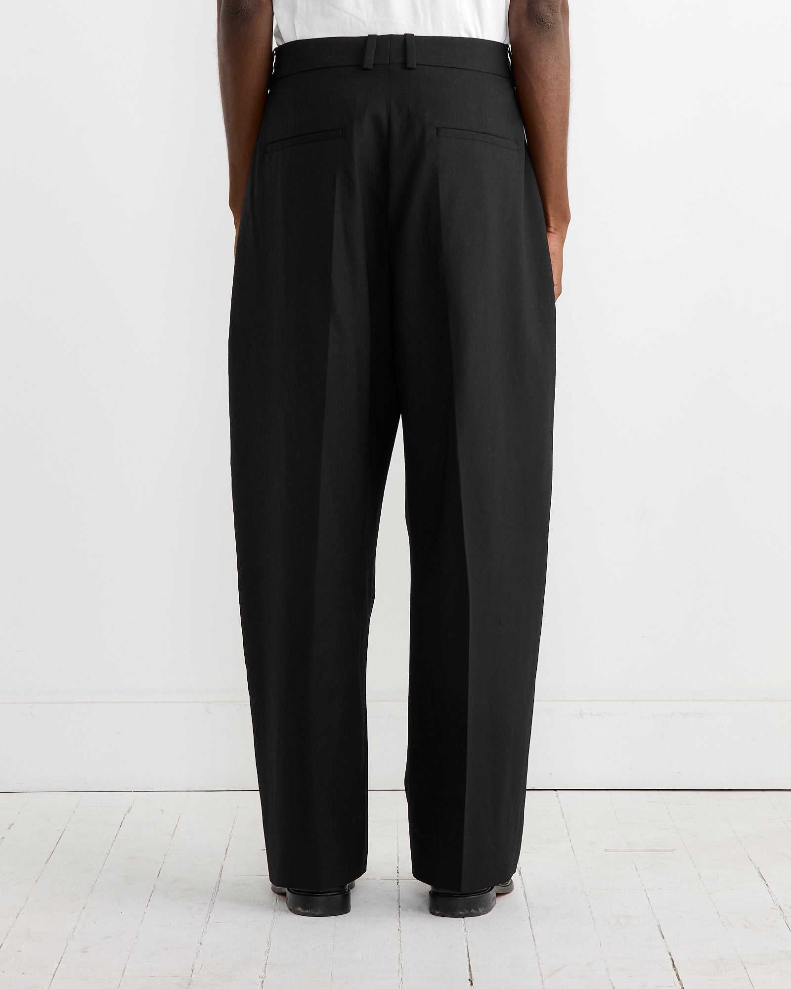 Studio Nicholson Pull Pant Black - Black / L (268497)