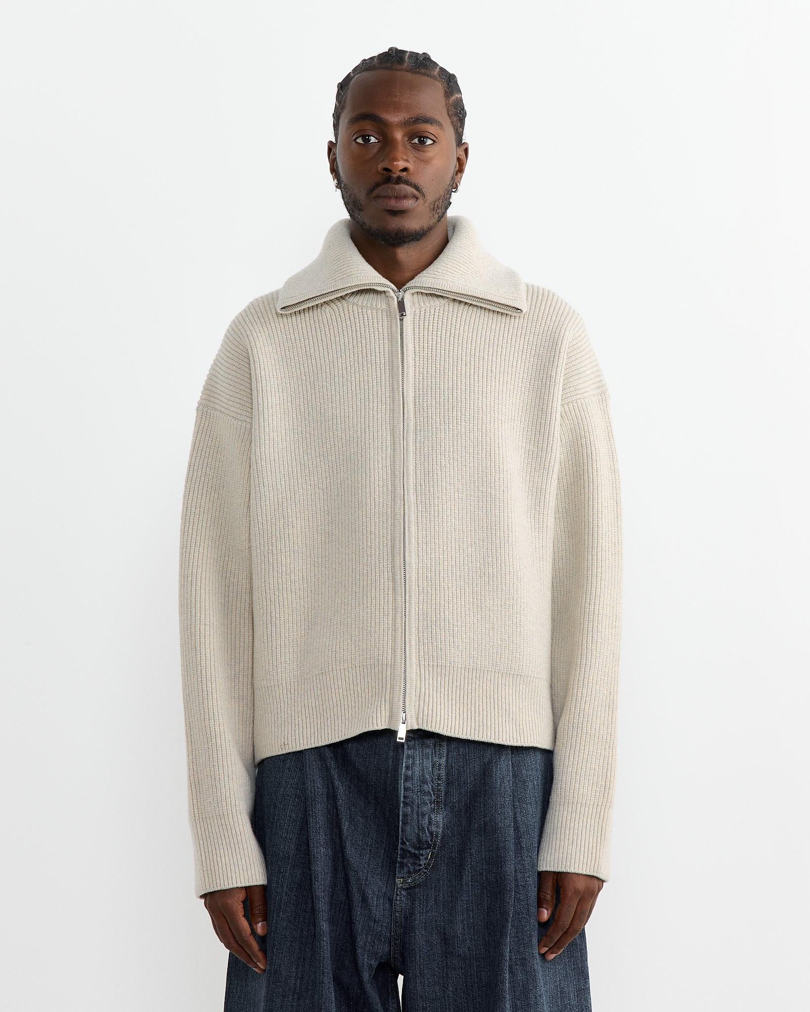 Studio Nicholson Sandos Jumper Natural - Natural / L (268507)