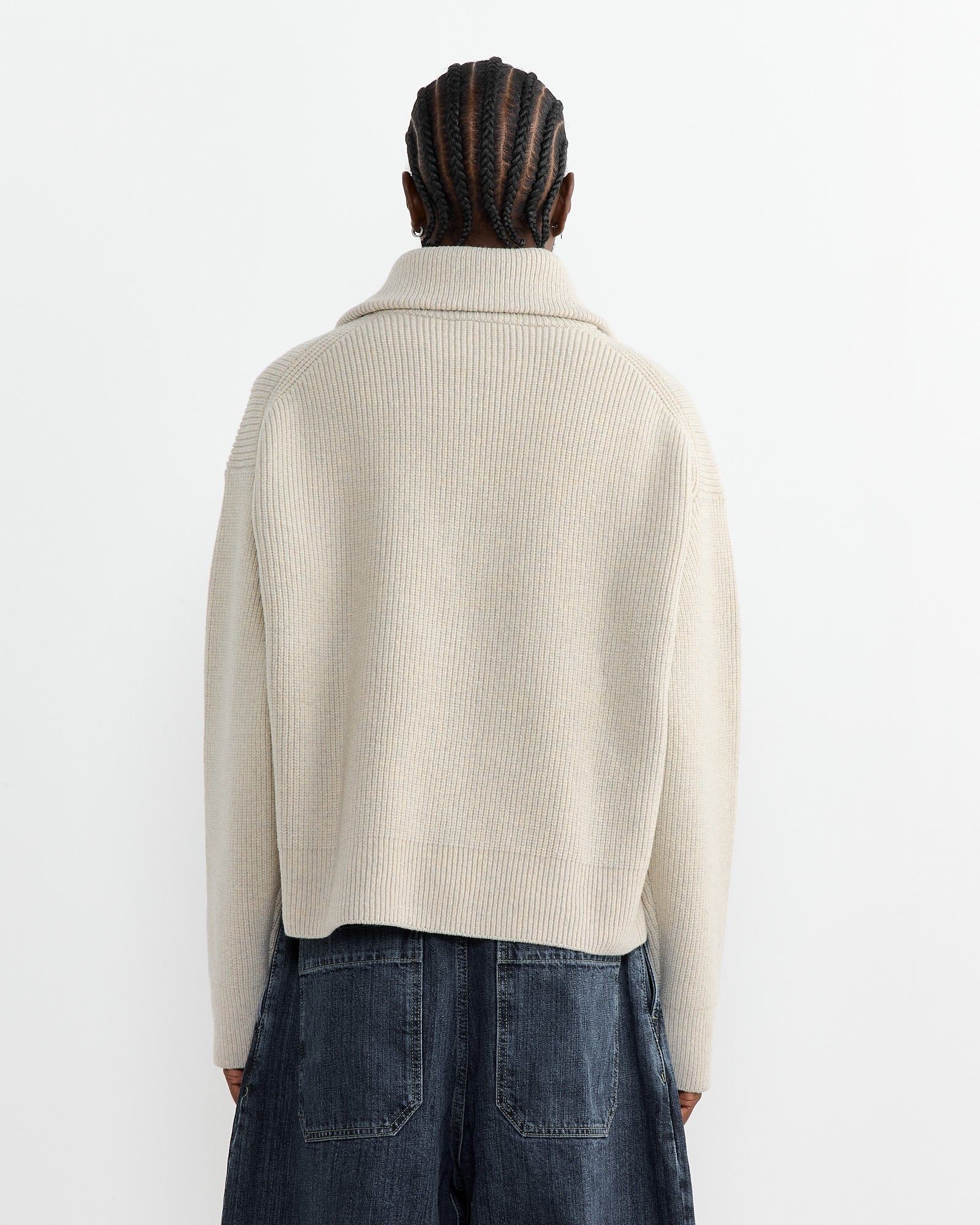 Studio Nicholson Sandos Jumper Natural - Natural / L (268507)