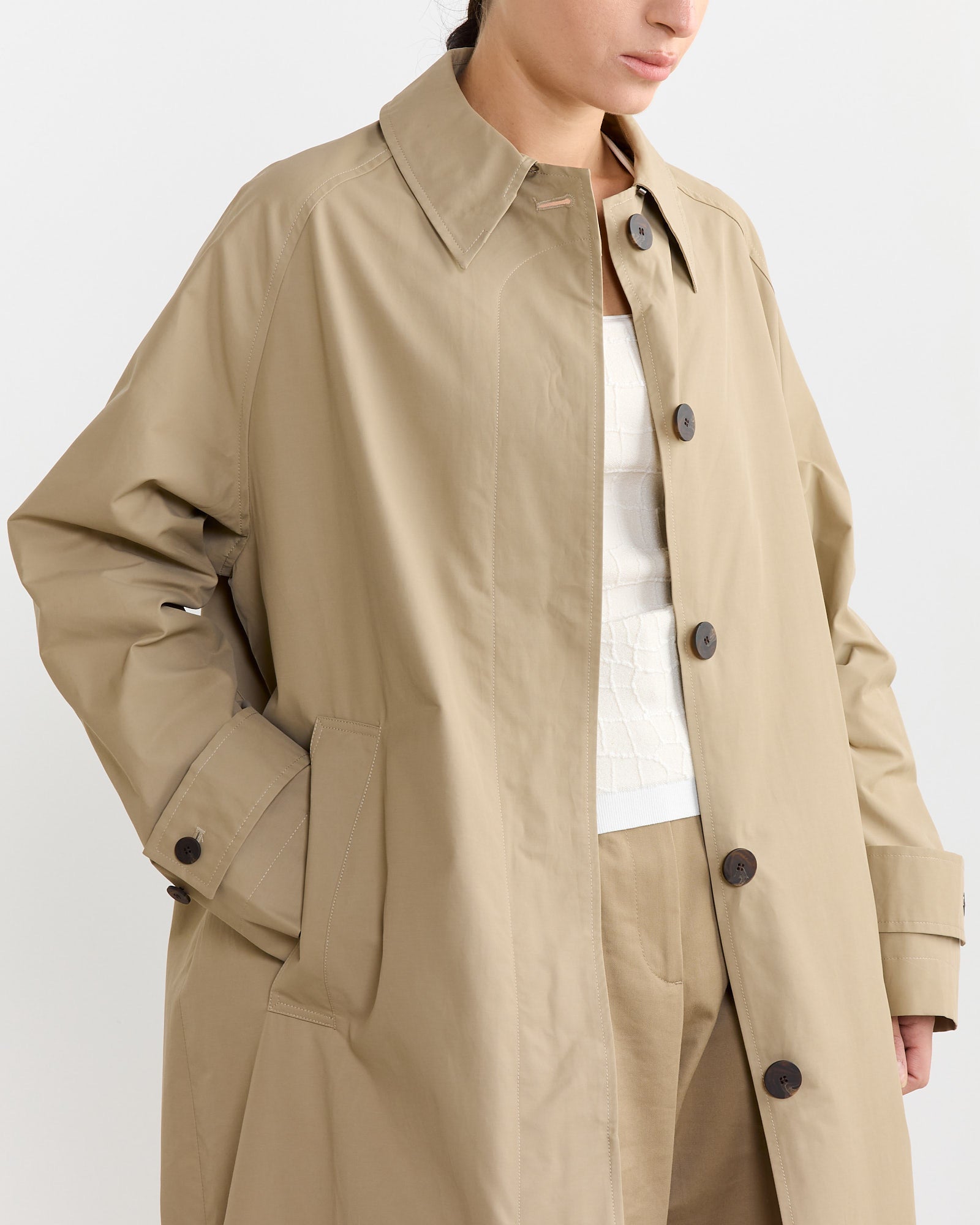 Studio Nicholson Holin Coat Tan - Tan / UK6 (268738)