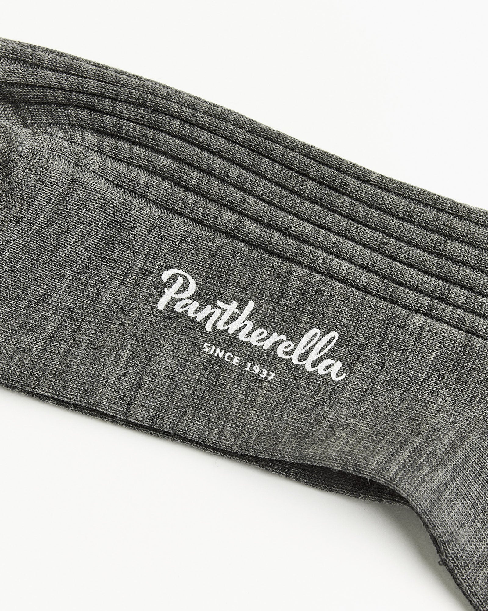 Pantherella Laburnum Short Socks Mid Grey Mix - Mid Grey Mix / 41-44 (269040)