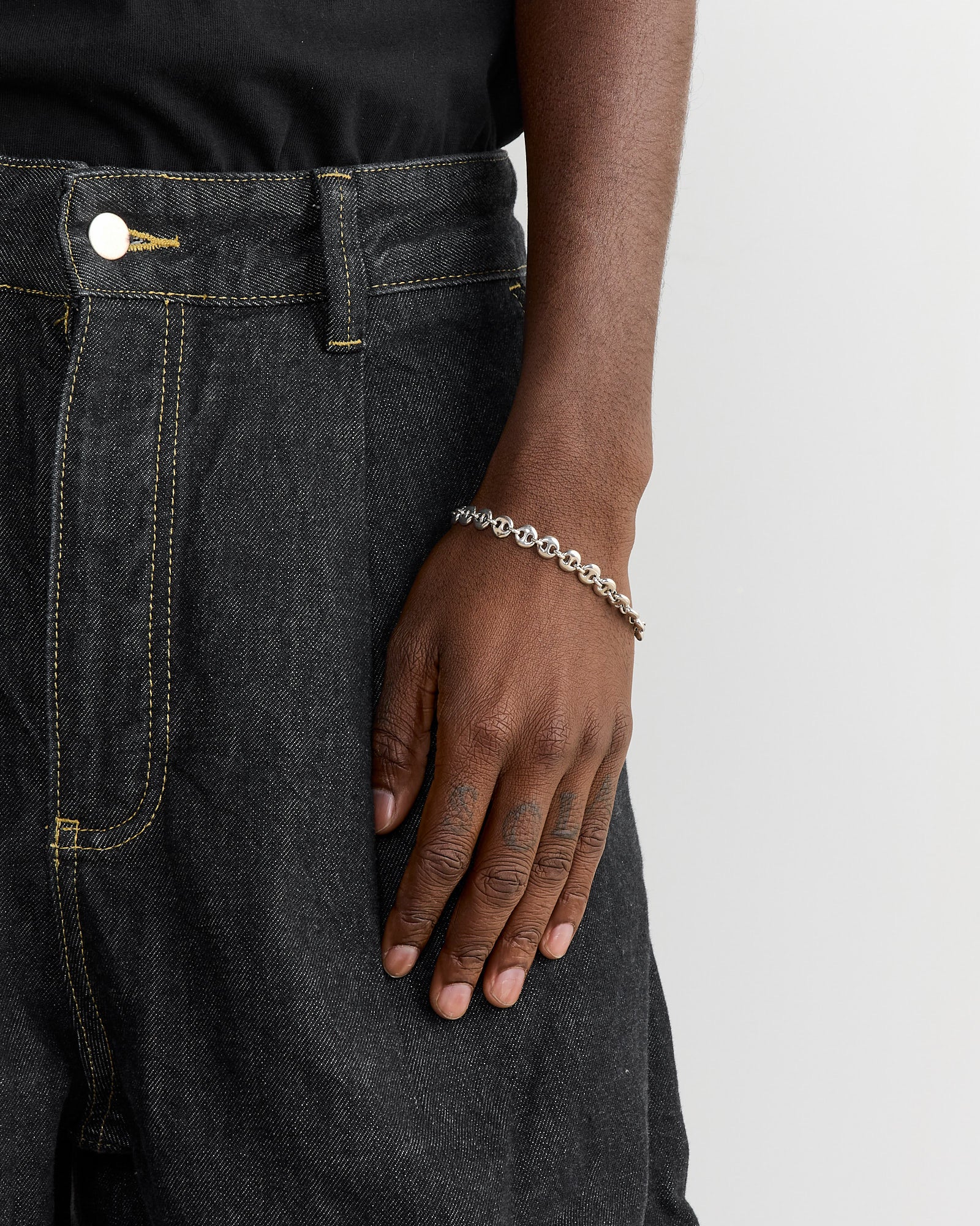 Sophie Buhai Small Circle Link Bracelet - SS - 8" - Default Title (270496)