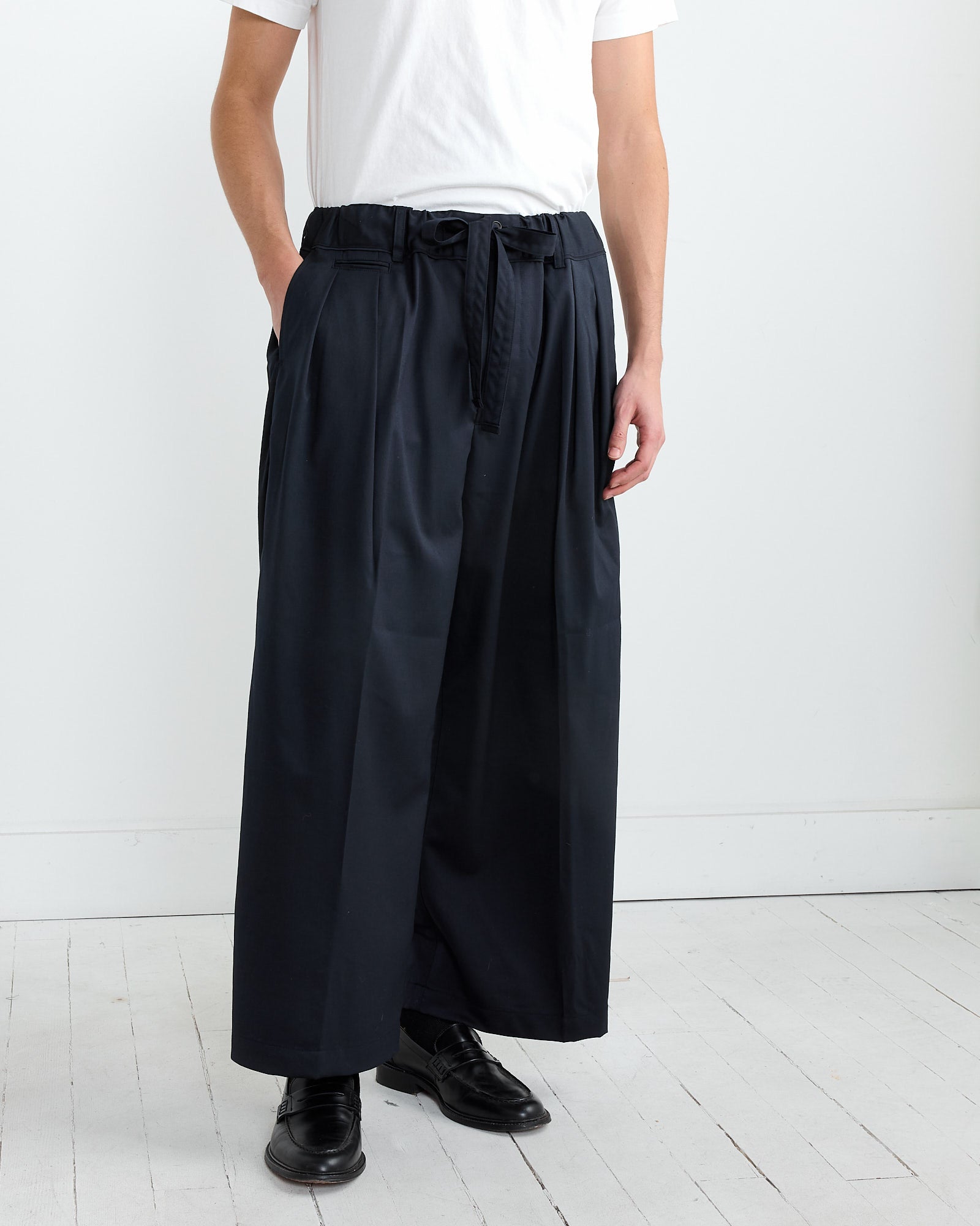 Sillage Hakama Twill Pant - Navy - OS - Default Title (270581)