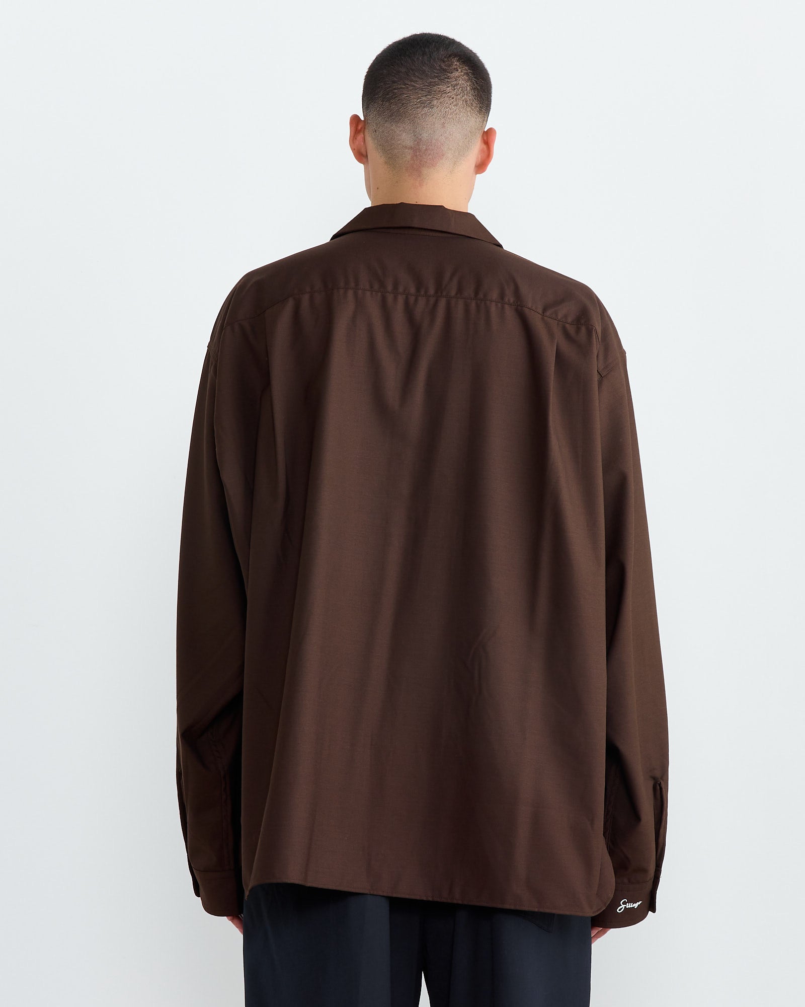 Sillage Re-Engineered L/S Overshirt - Brown - OS - Default Title (270584)