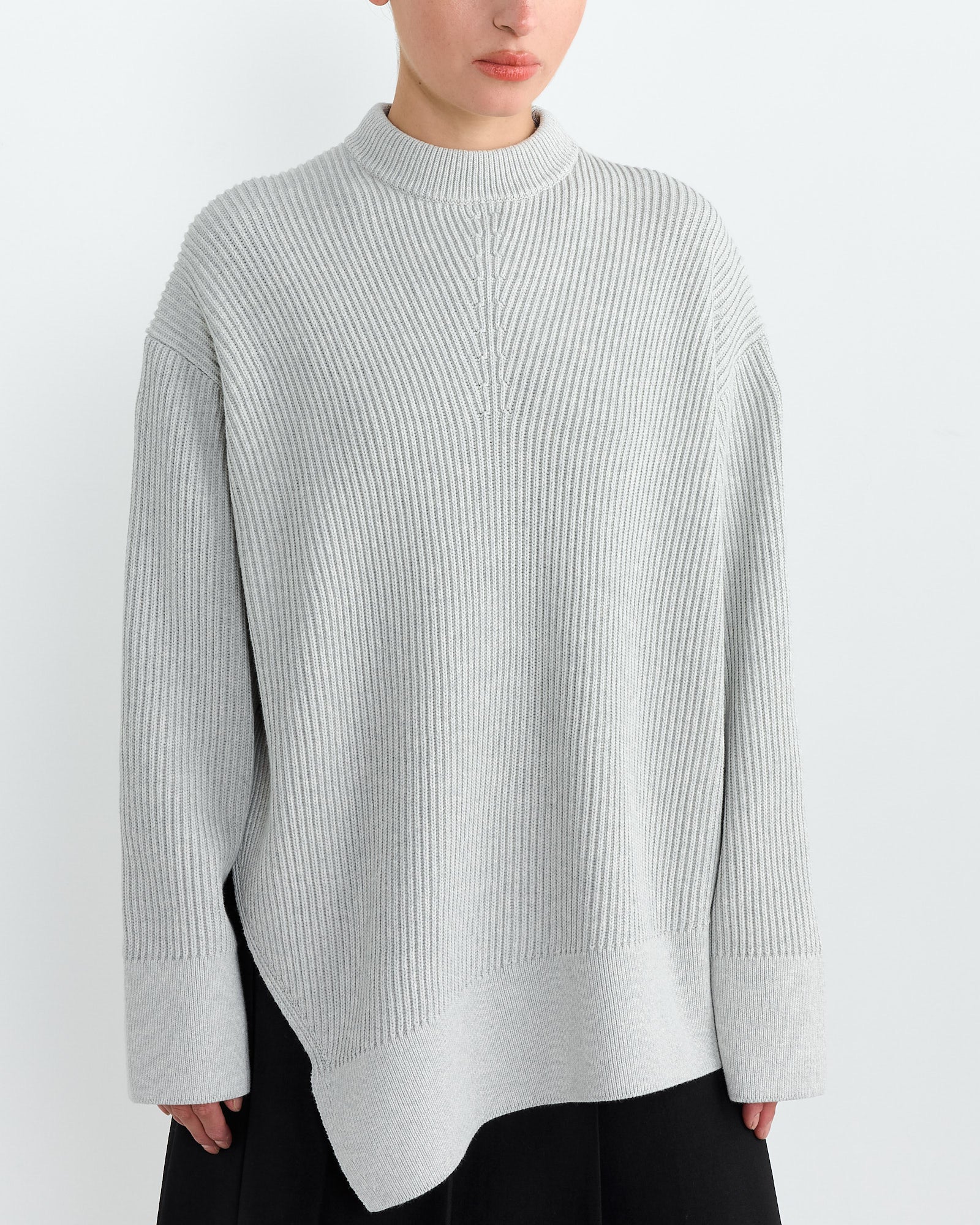 Studio Nicholson Verda 6G Knit Grey Marl - Grey Marl / UK6 (270846)