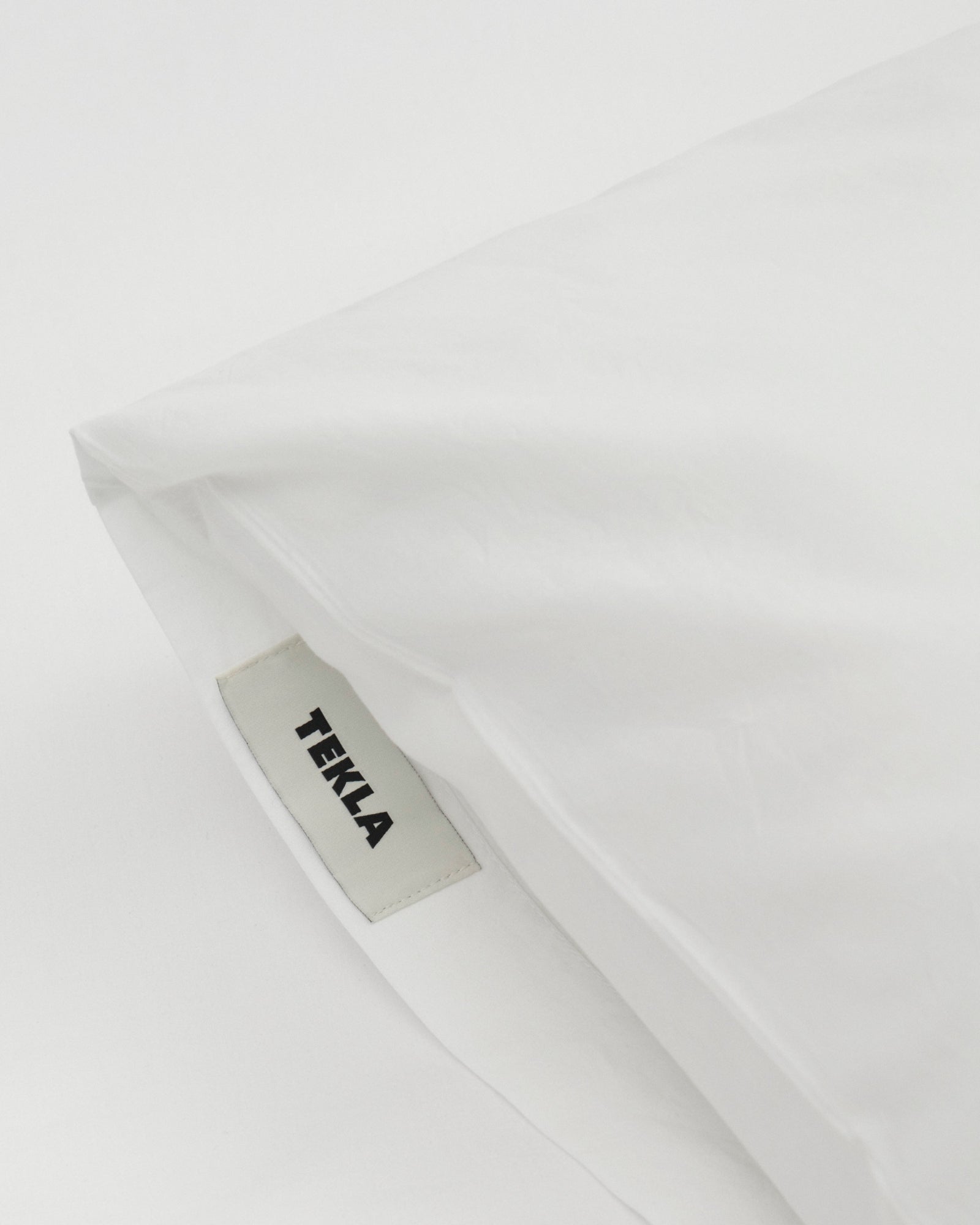 Percale Pillow Sham King in Broken White