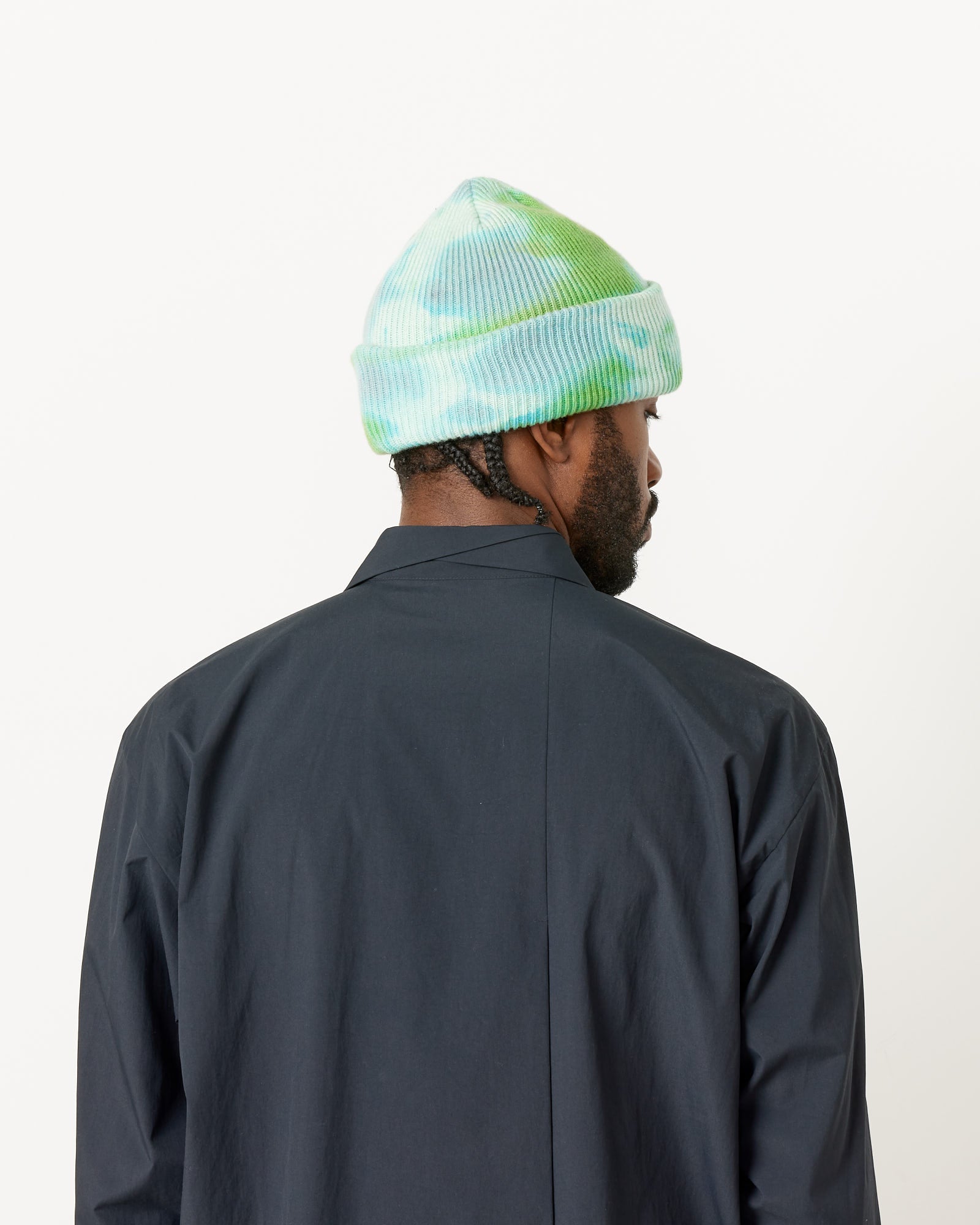 Cashmere Beanie in Tie Dye