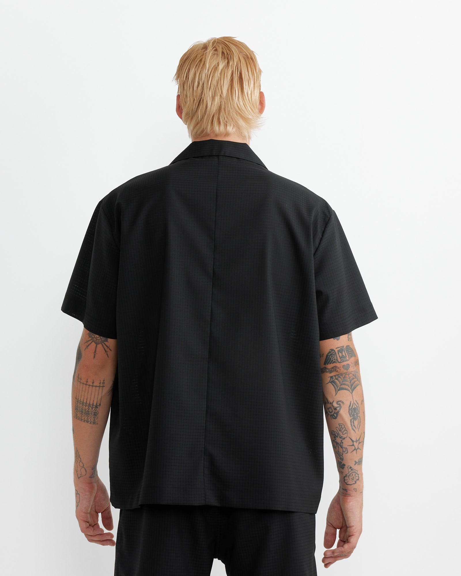 Haus Shirt in Air Mesh Black