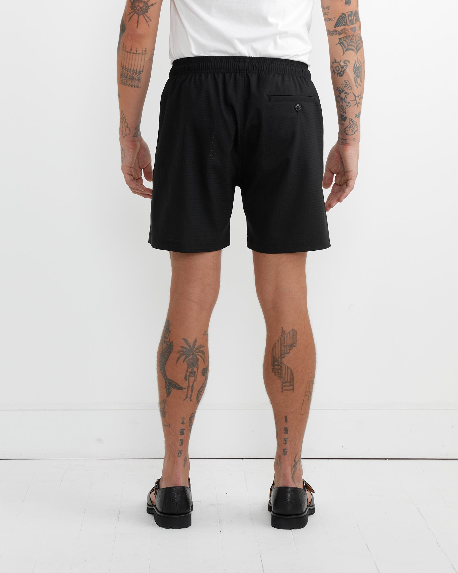 SM Short in Air Mesh Black