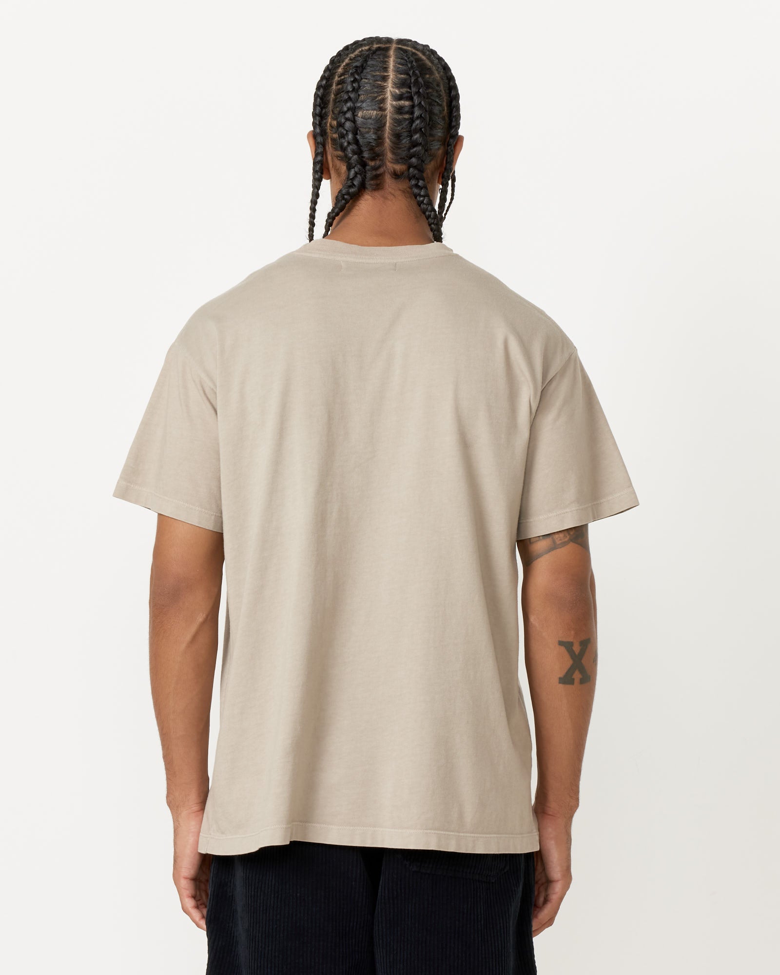 Big Pocket Tee in Washed Taupe