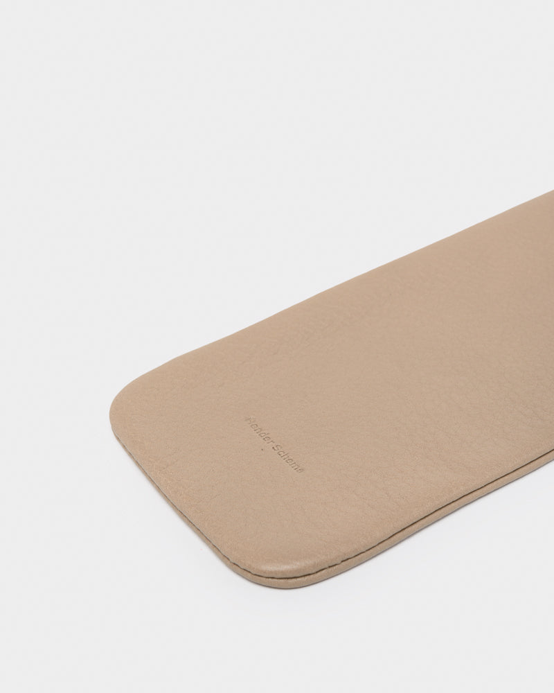 Soft Glass Case in Beige