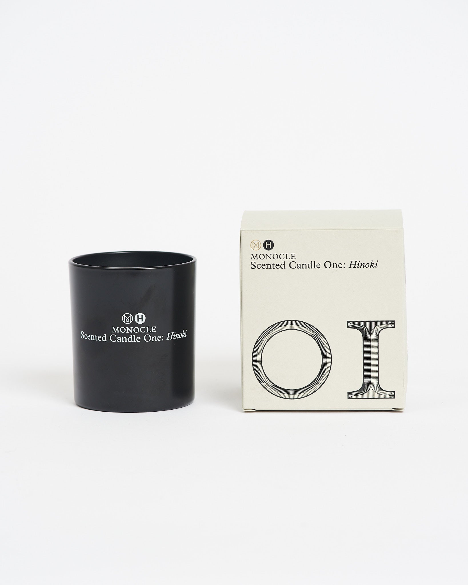 Monocle Candle #1 in Hinoki