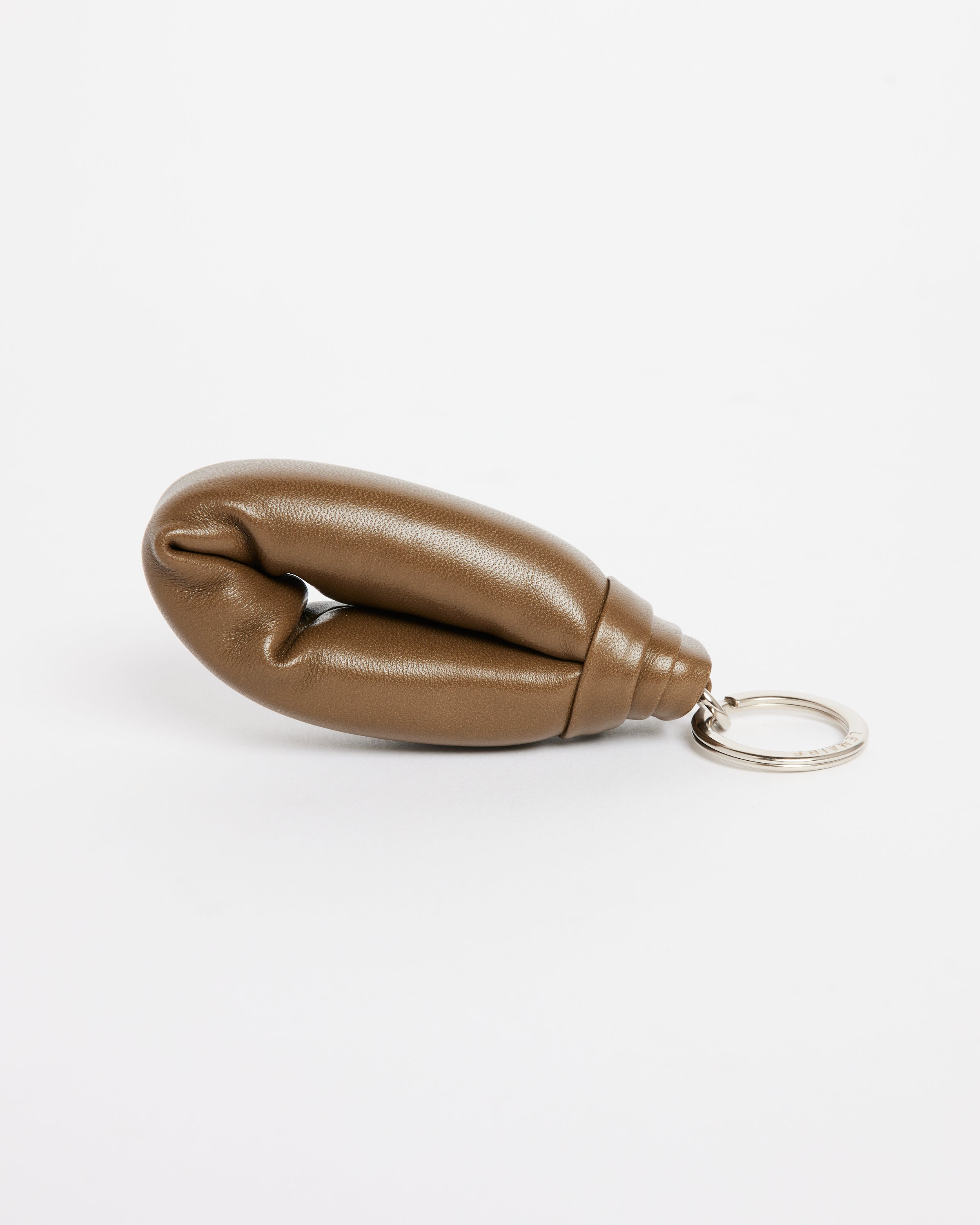 Wadded Key Holder in Dark Olive