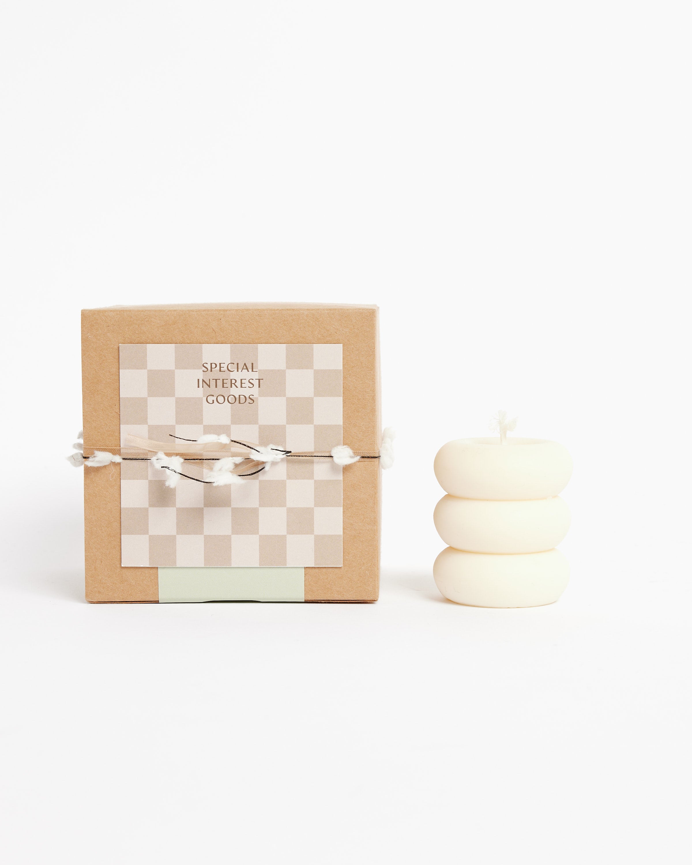 Stacks Candle in Pearl