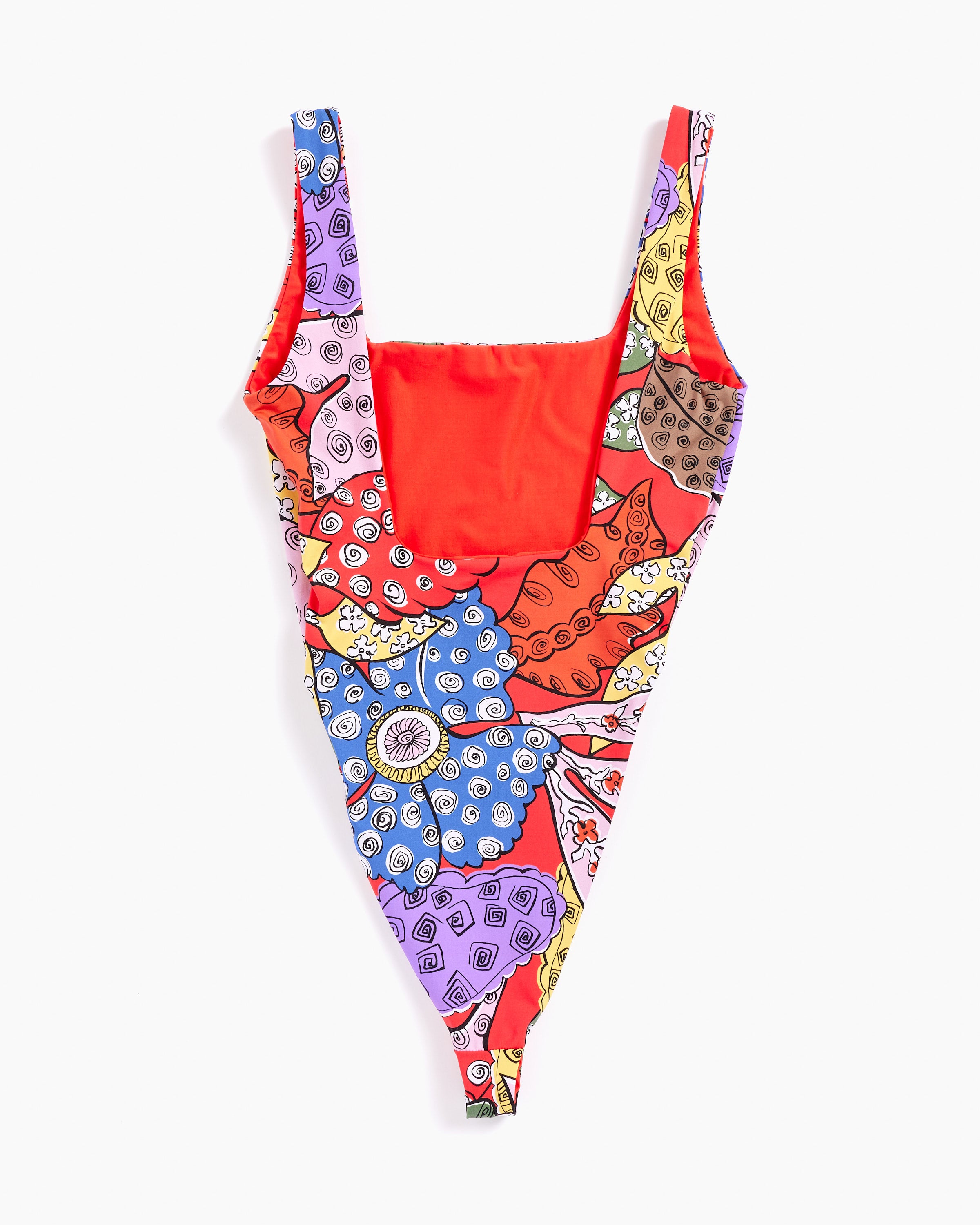 Banditta Idalia Swimsuit in Red/Multi