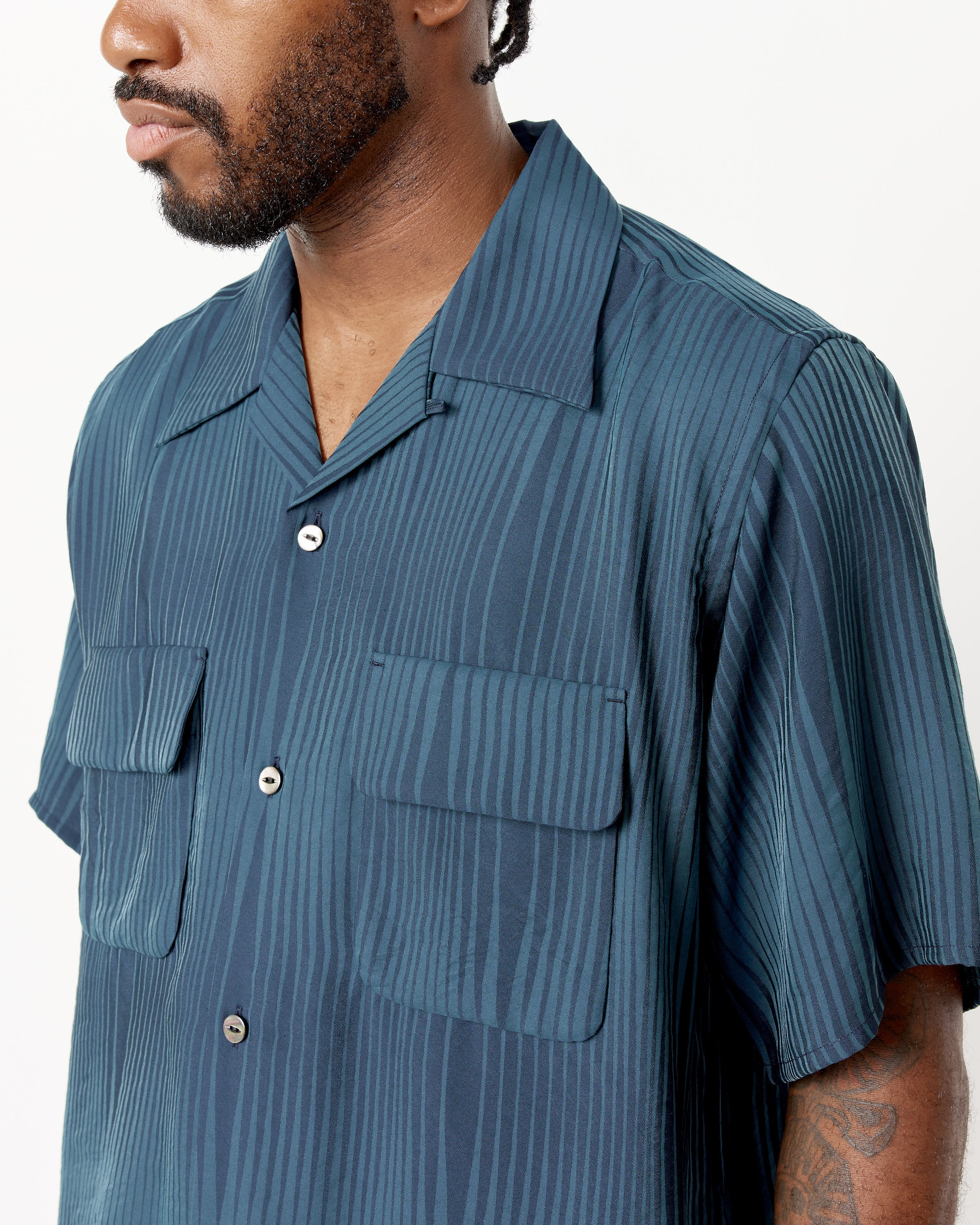 Wave Stripe Classic SS Shirt