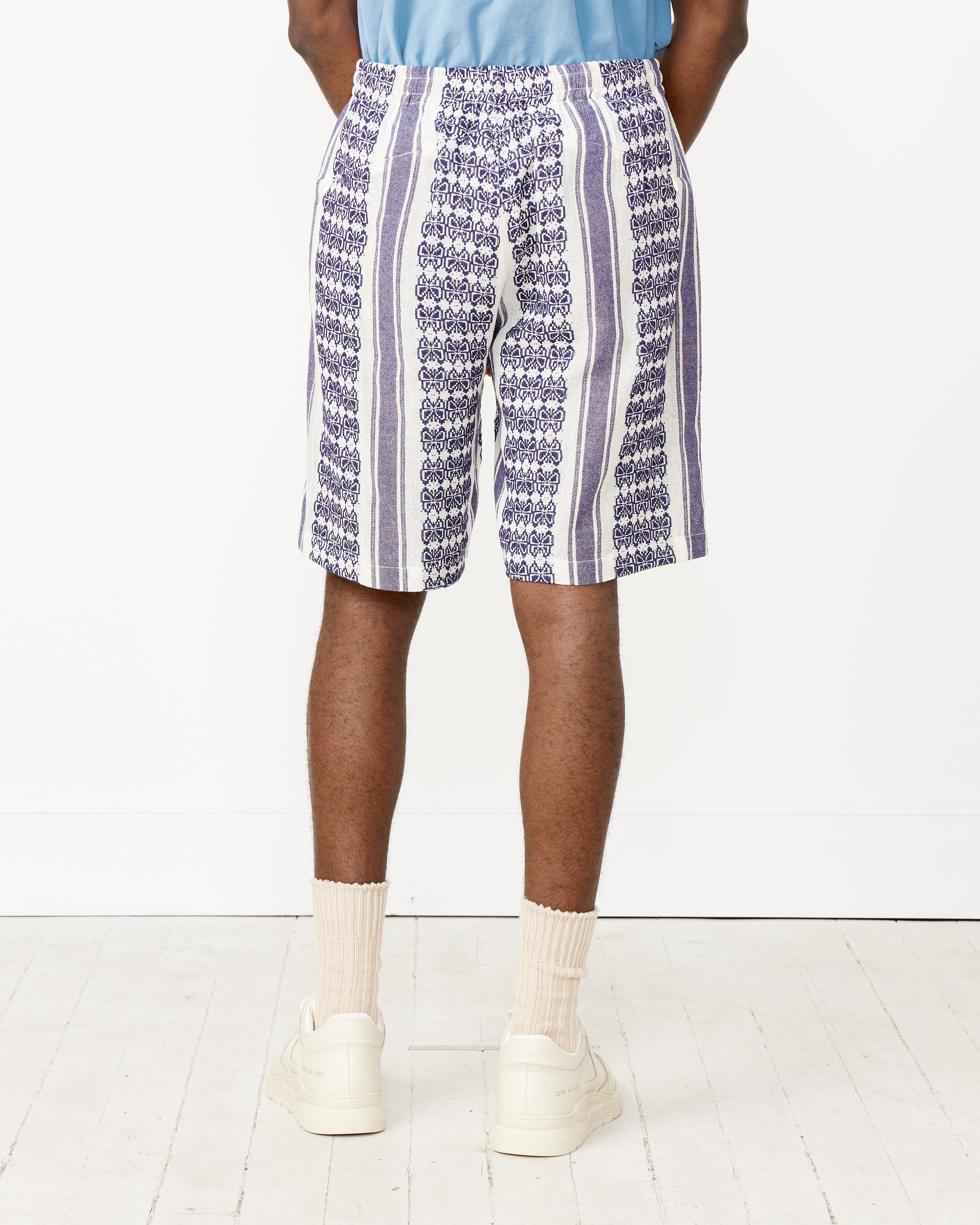 Papillon Stripe Basketball Shorts