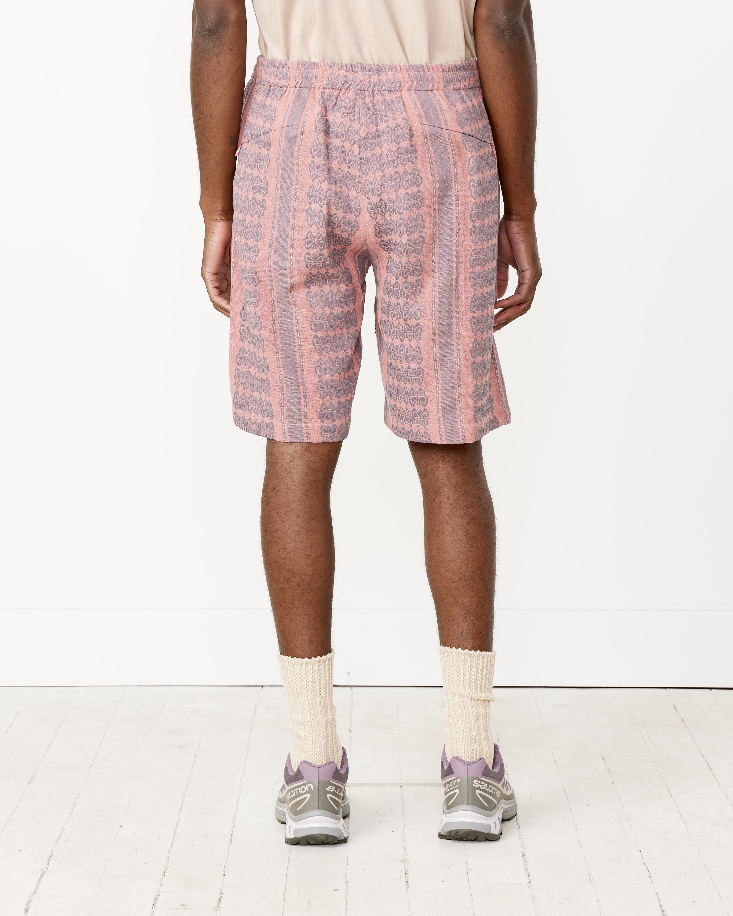 Papillon Stripe Basketball Shorts