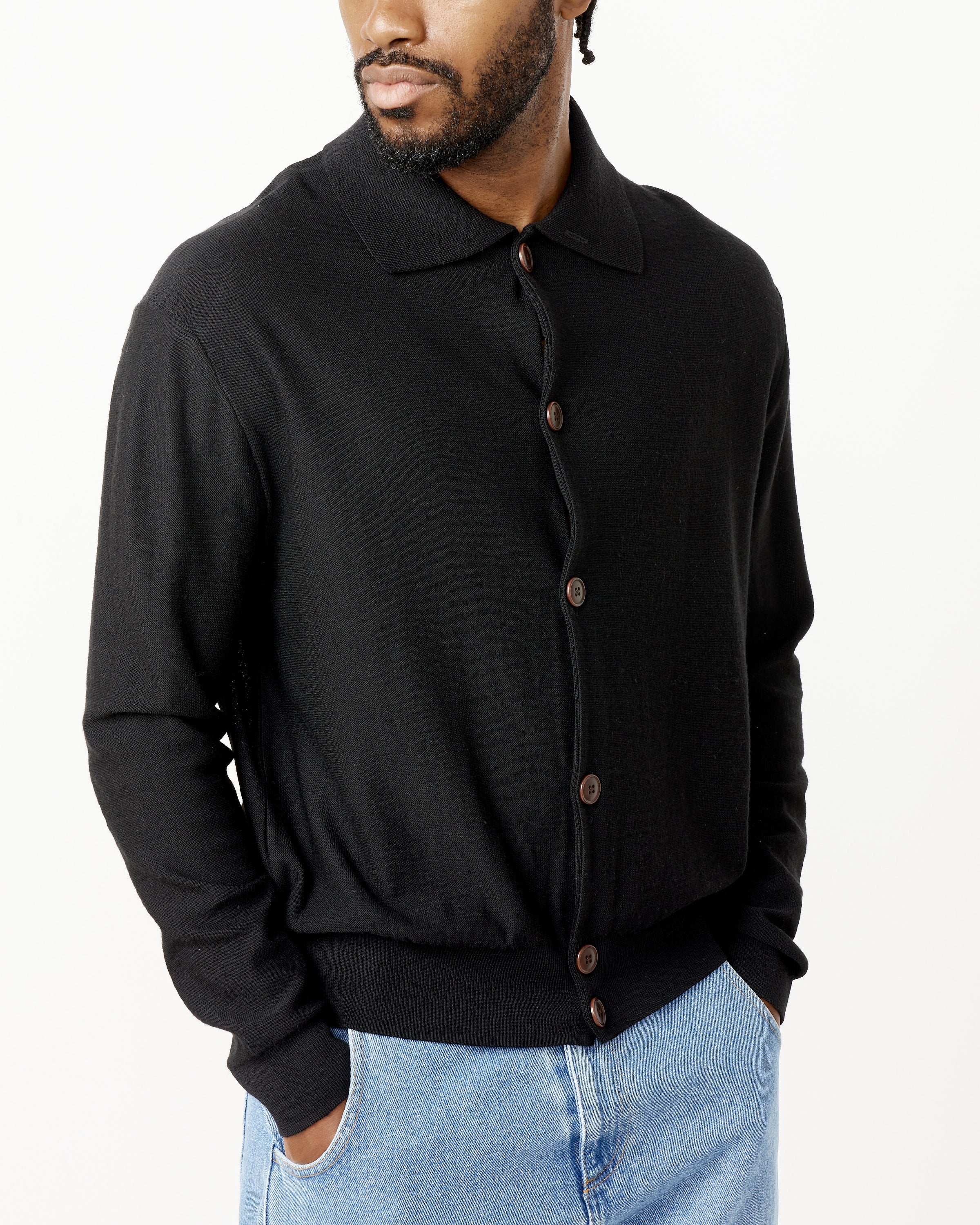 Convertible Collar Knit Shirt – Mohawk General Store