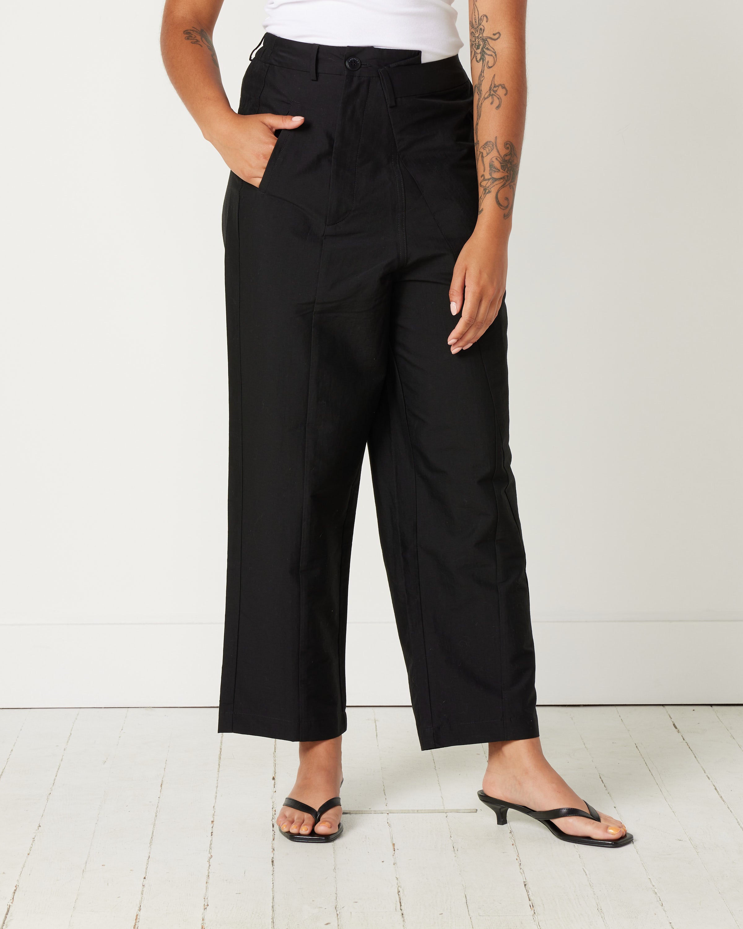 Draped Tailoring Pants