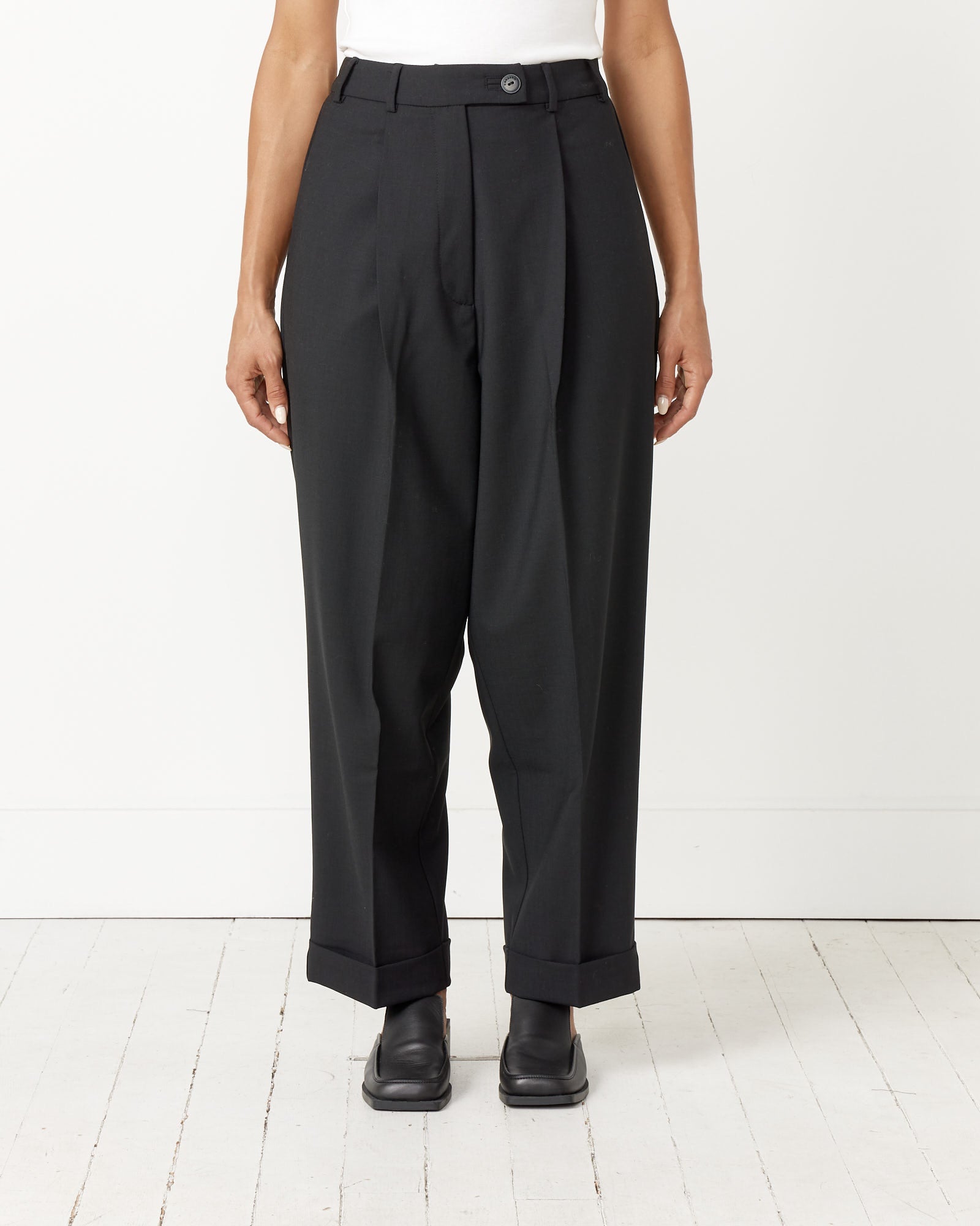 Draped Tailoring Pants